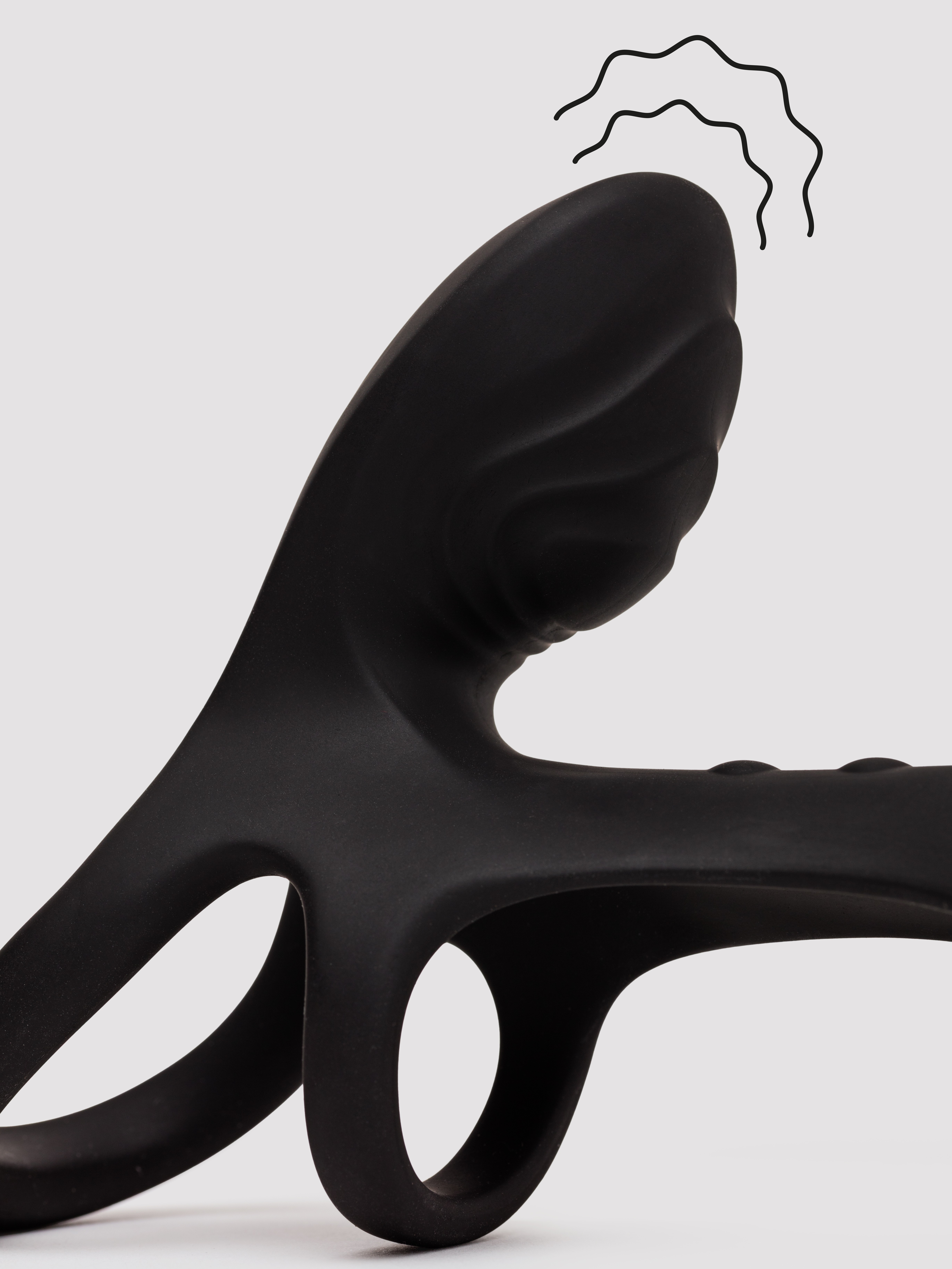 Fantasy C-Ringz Ultimate Couples Vibrating Cage Max, Black, hi-res