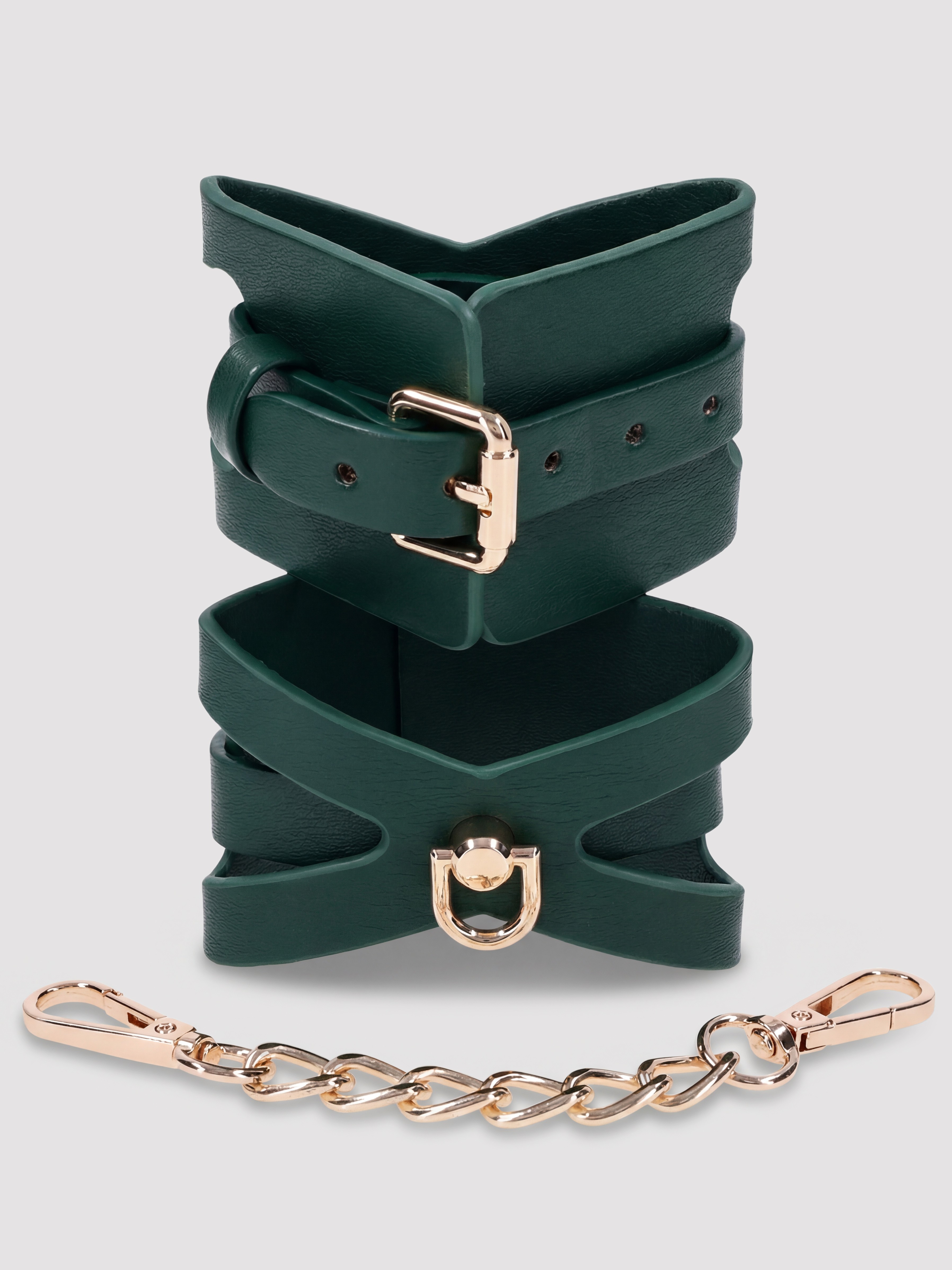 Sportsheets Indica Cutout Cuffs, Green, hi-res