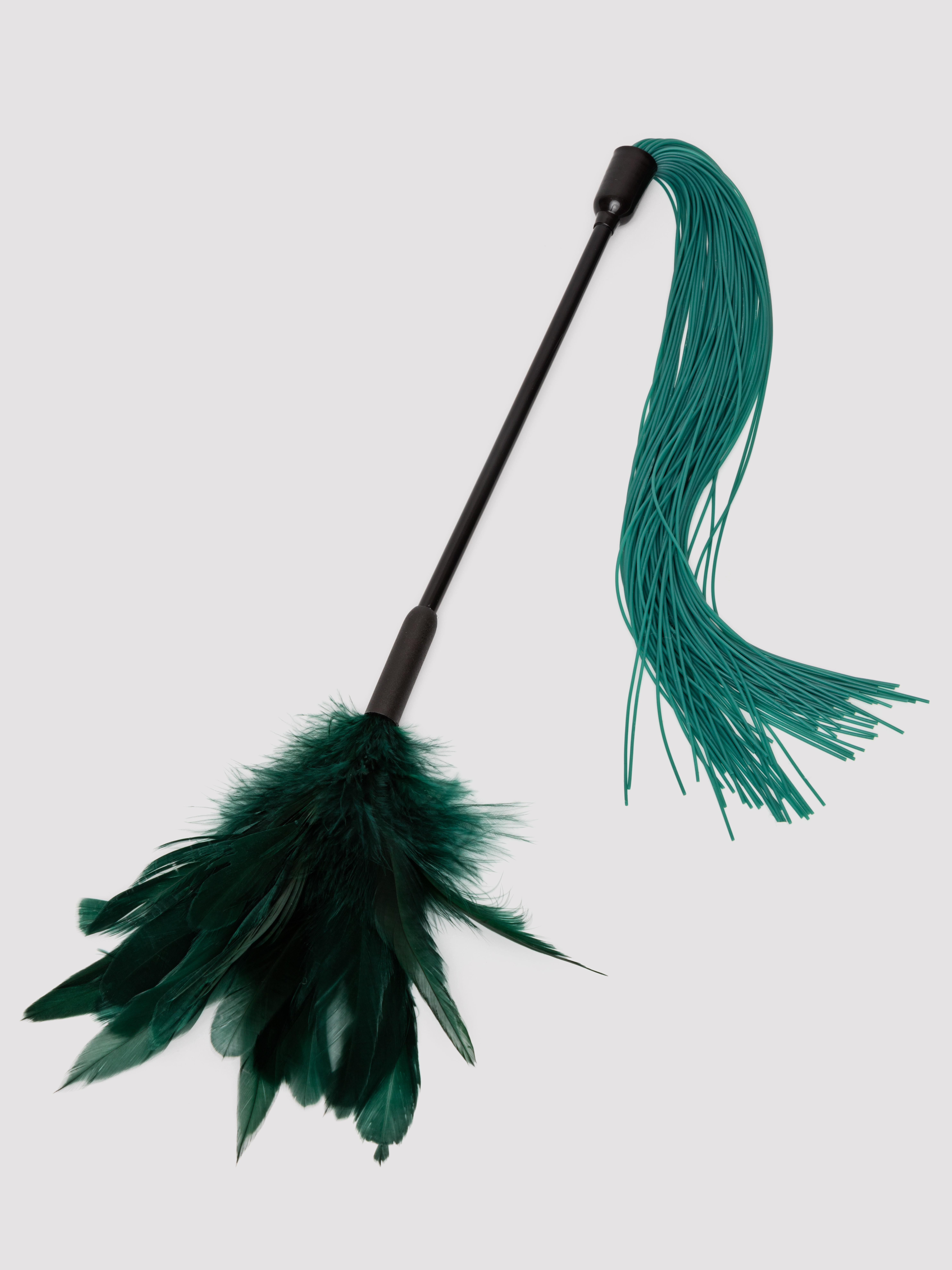 Sportsheets Indica Feather Tickler, Green, hi-res