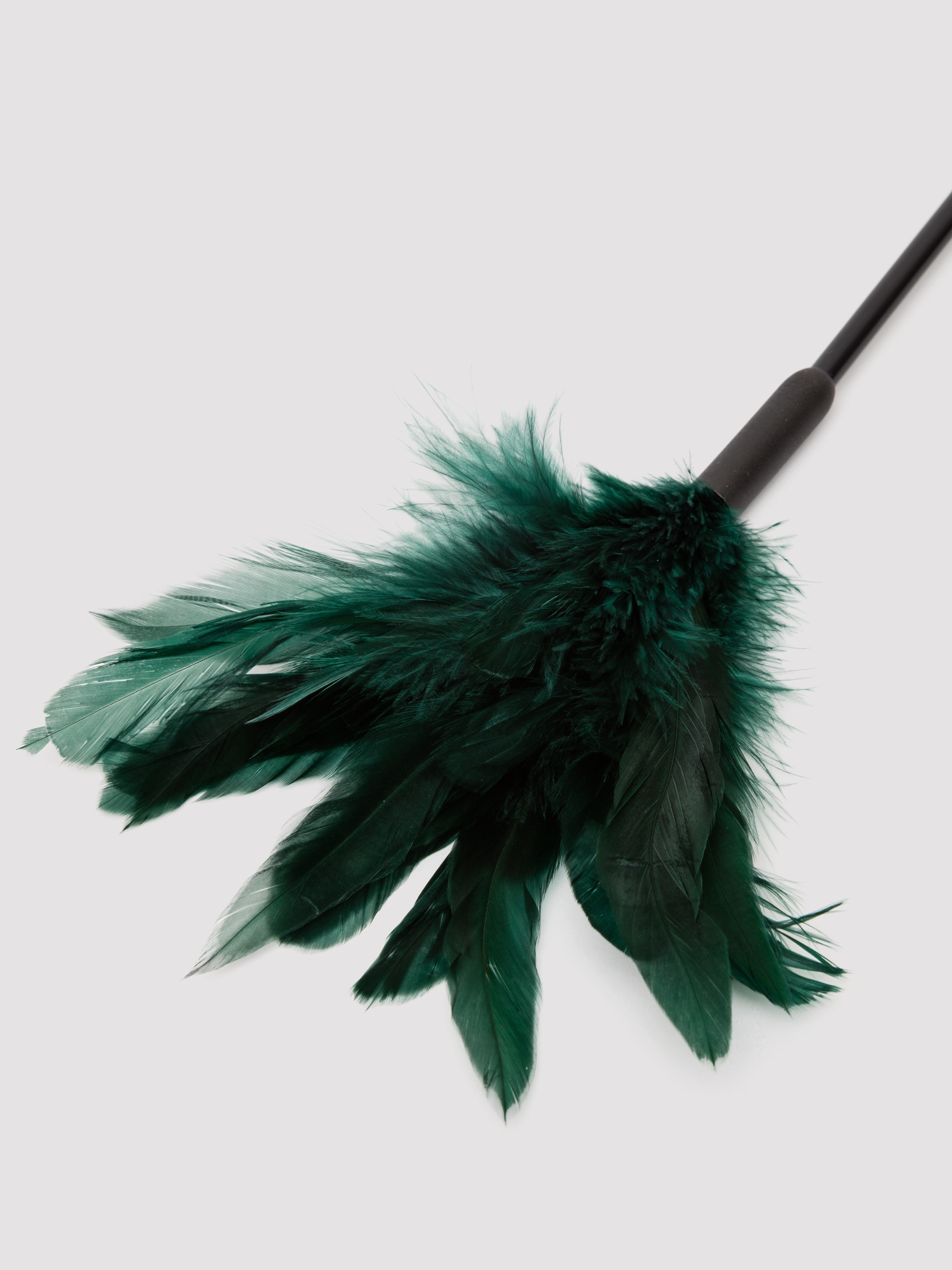 Sportsheets Indica Feather Tickler, Green, hi-res