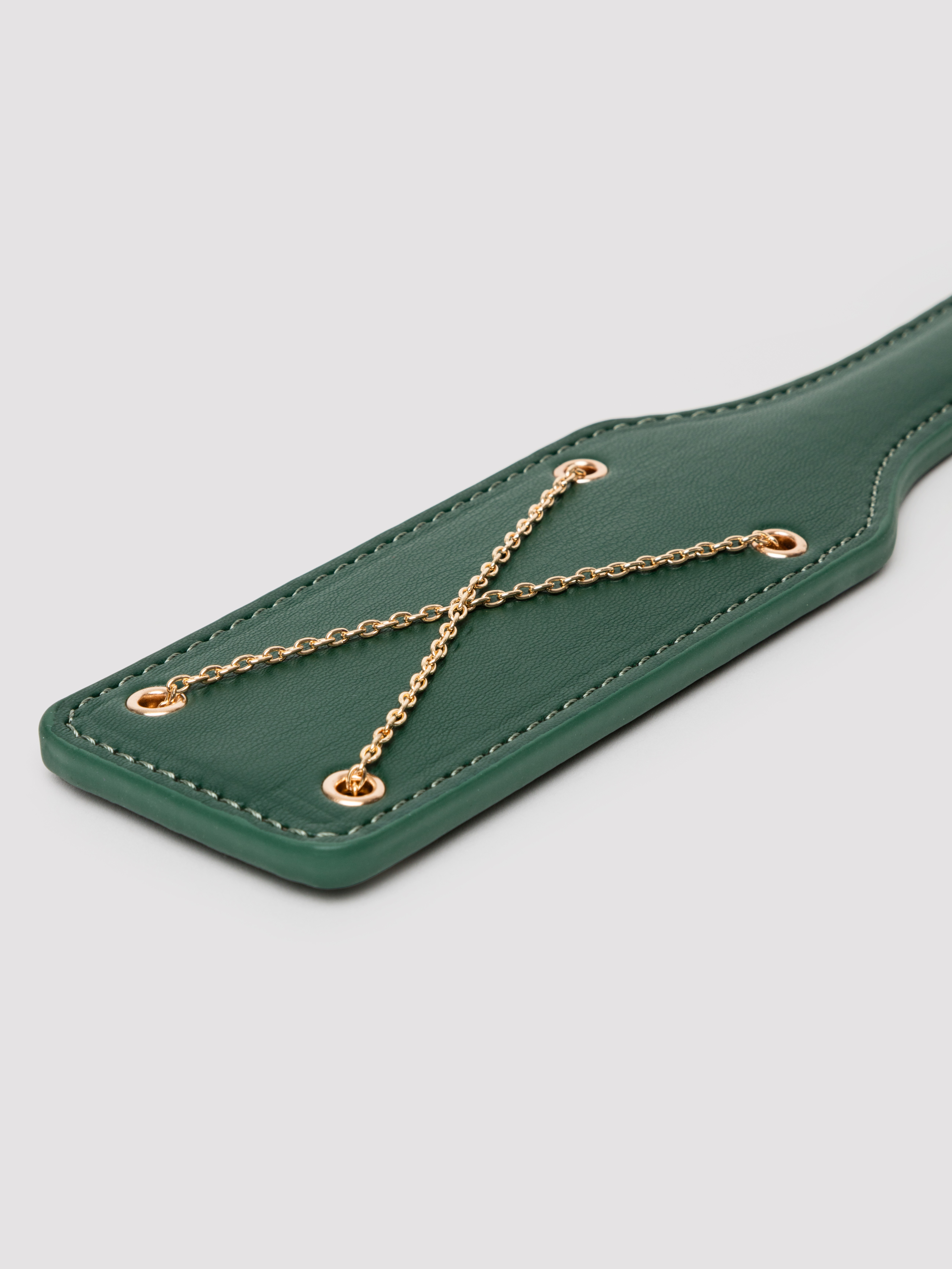 Sportsheets Indica Chain Impressions Paddle, Green, hi-res