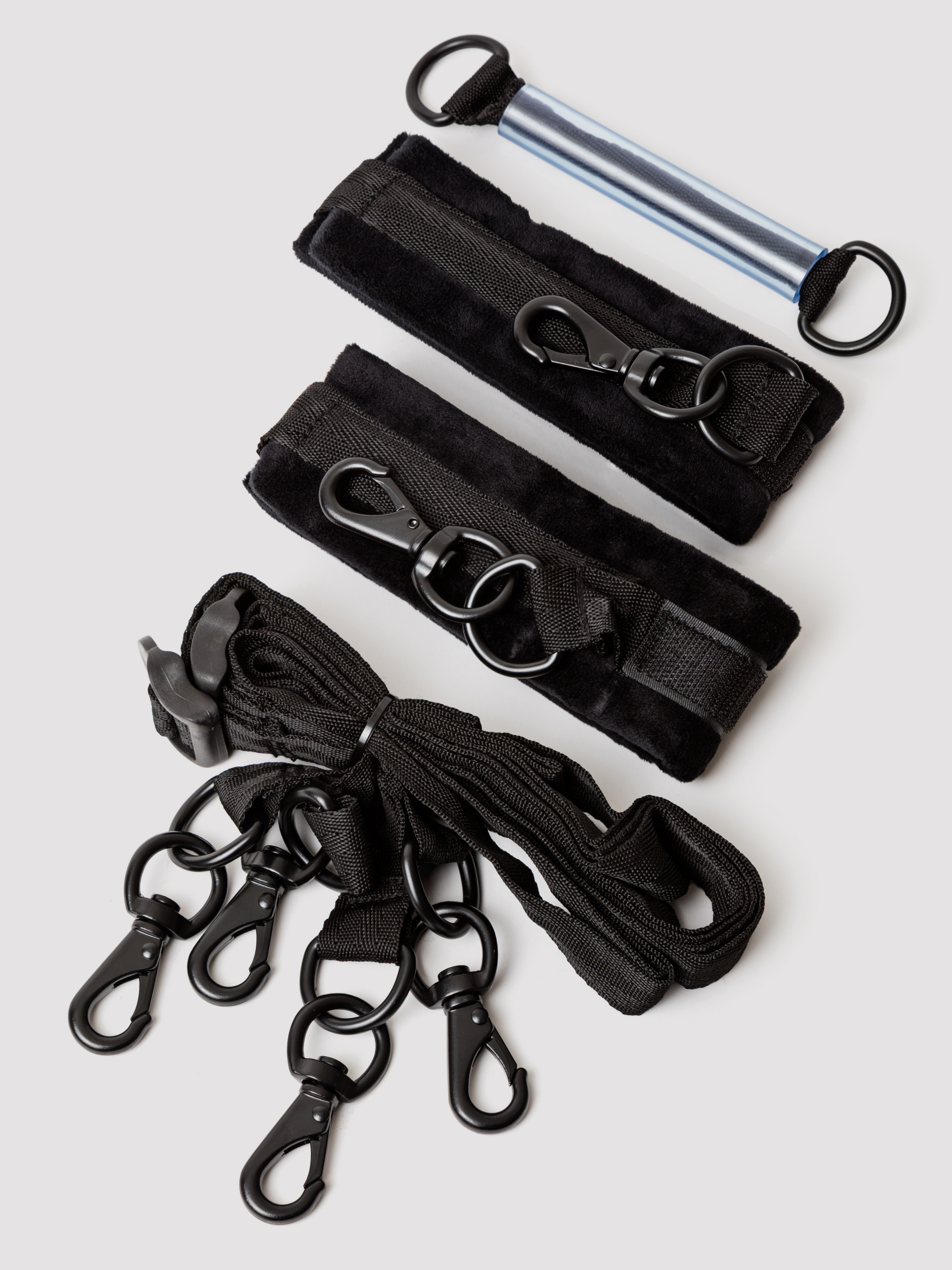 Sportsheets Pivot Black Restraining Connection Kit, Black, hi-res