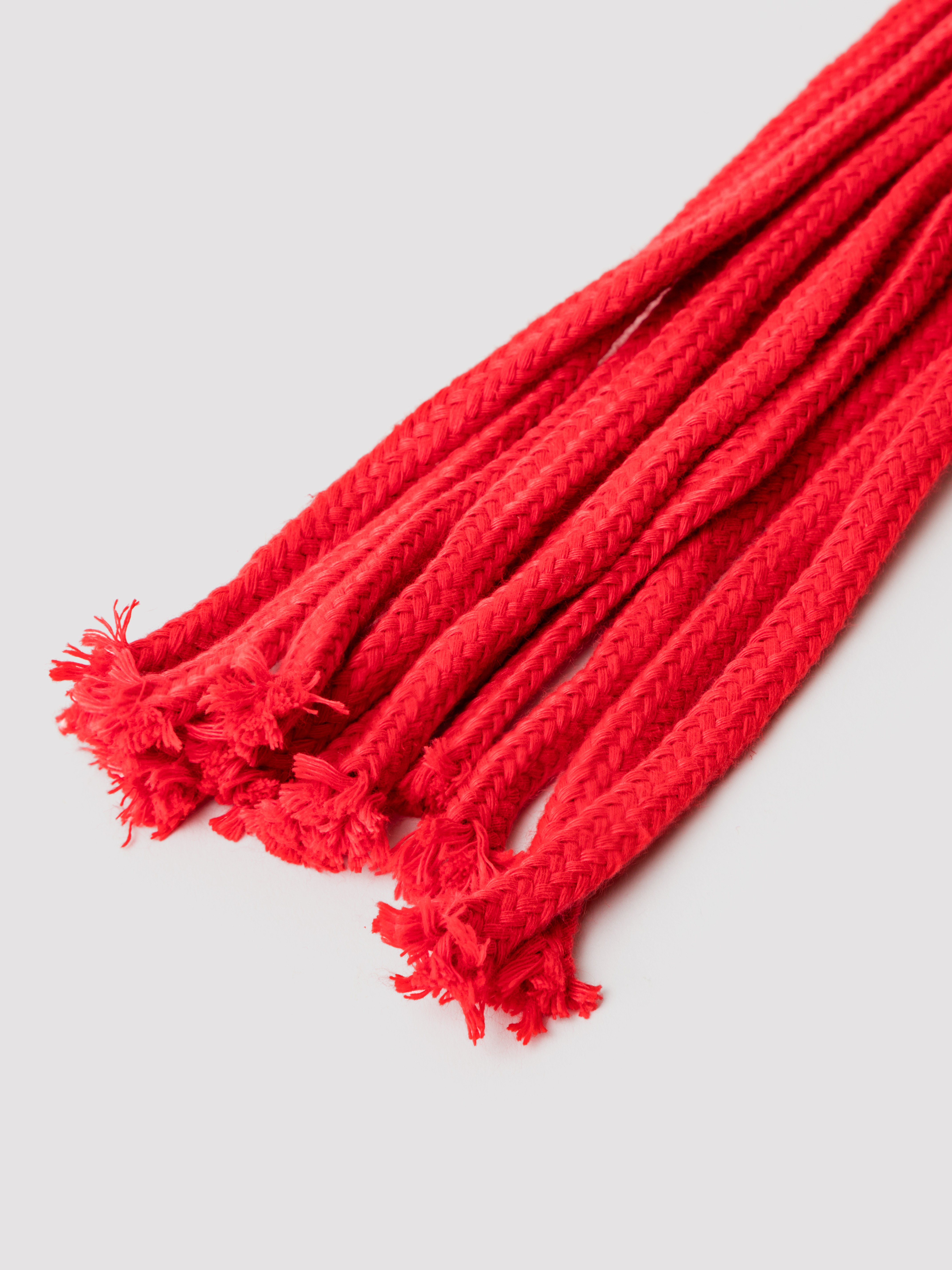 Sportsheets Red Rope Flogger, Red, hi-res
