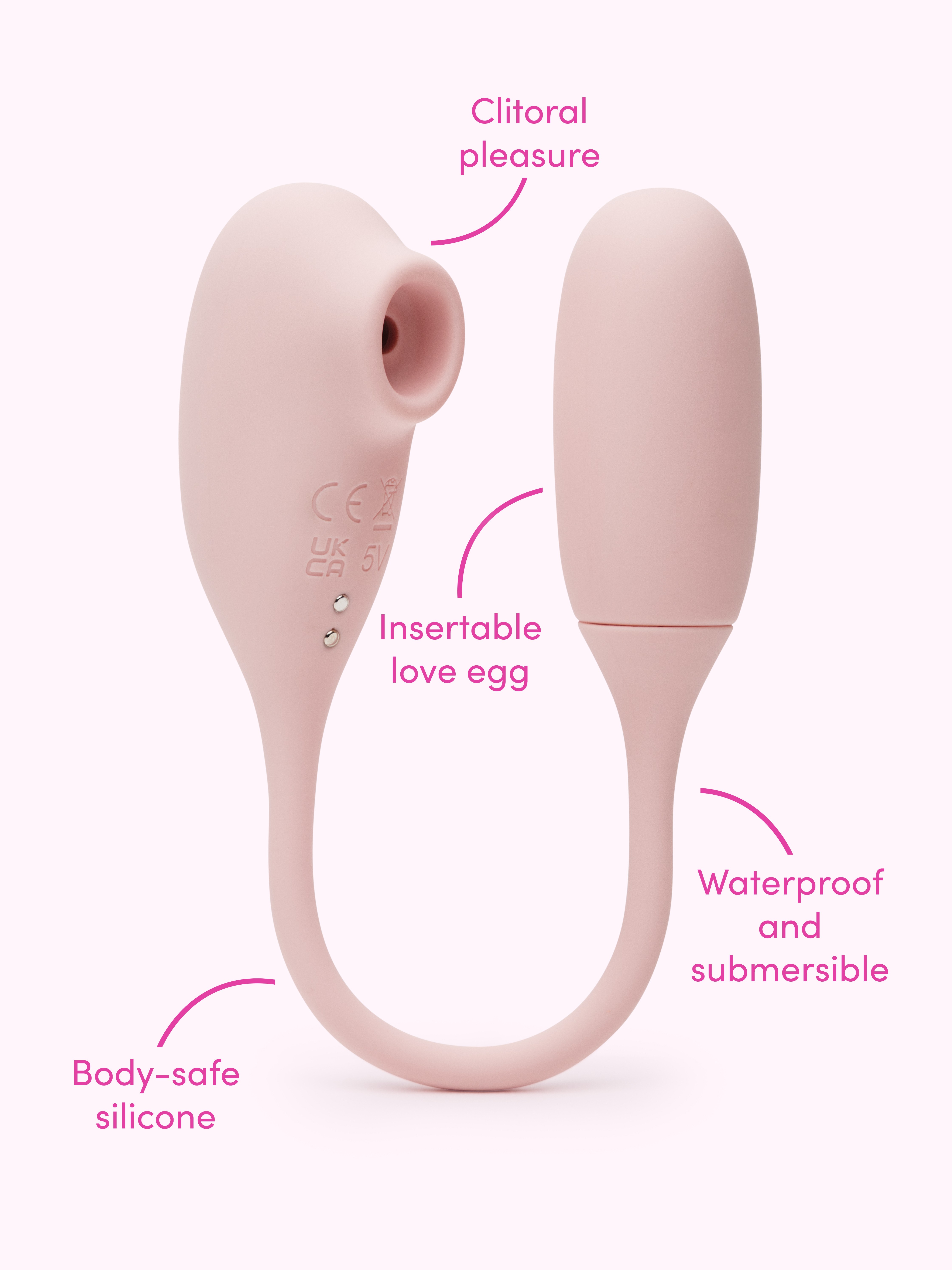 Lovehoney Pleasure Case, White, hi-res