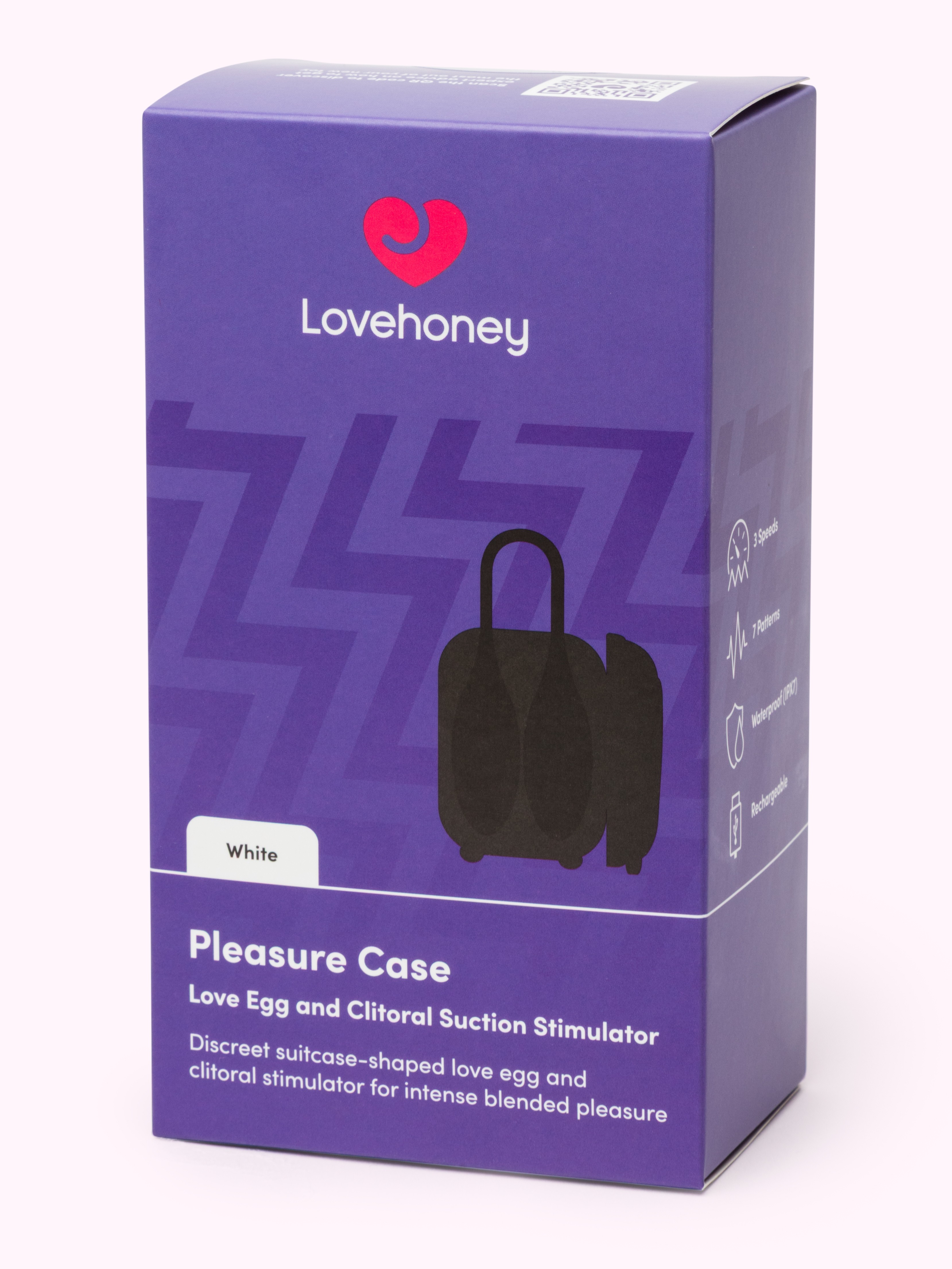 Lovehoney Pleasure Case, White, hi-res