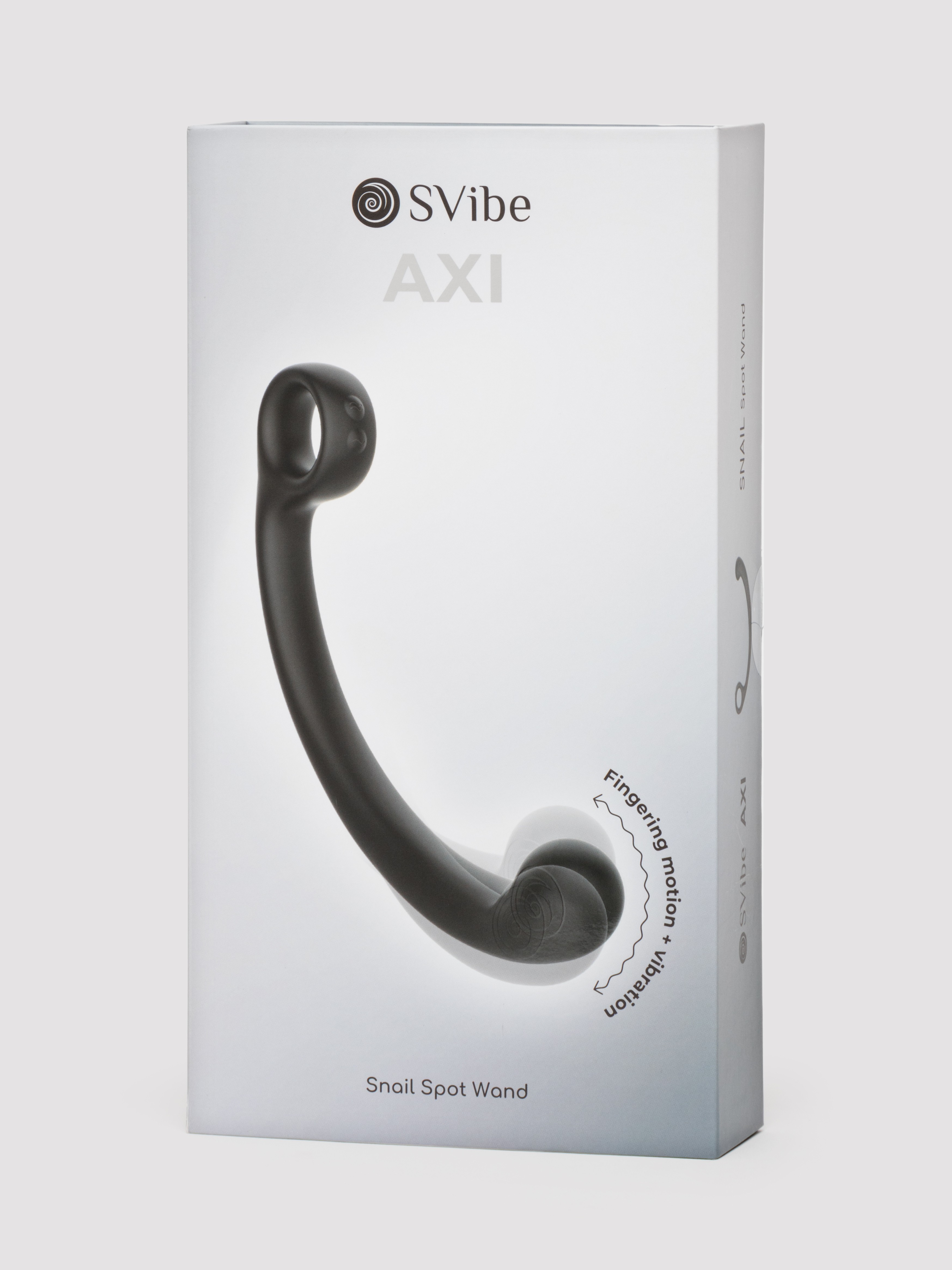 Snail Vibe Axi P and G-Spot Waving Vibrator, Black, hi-res