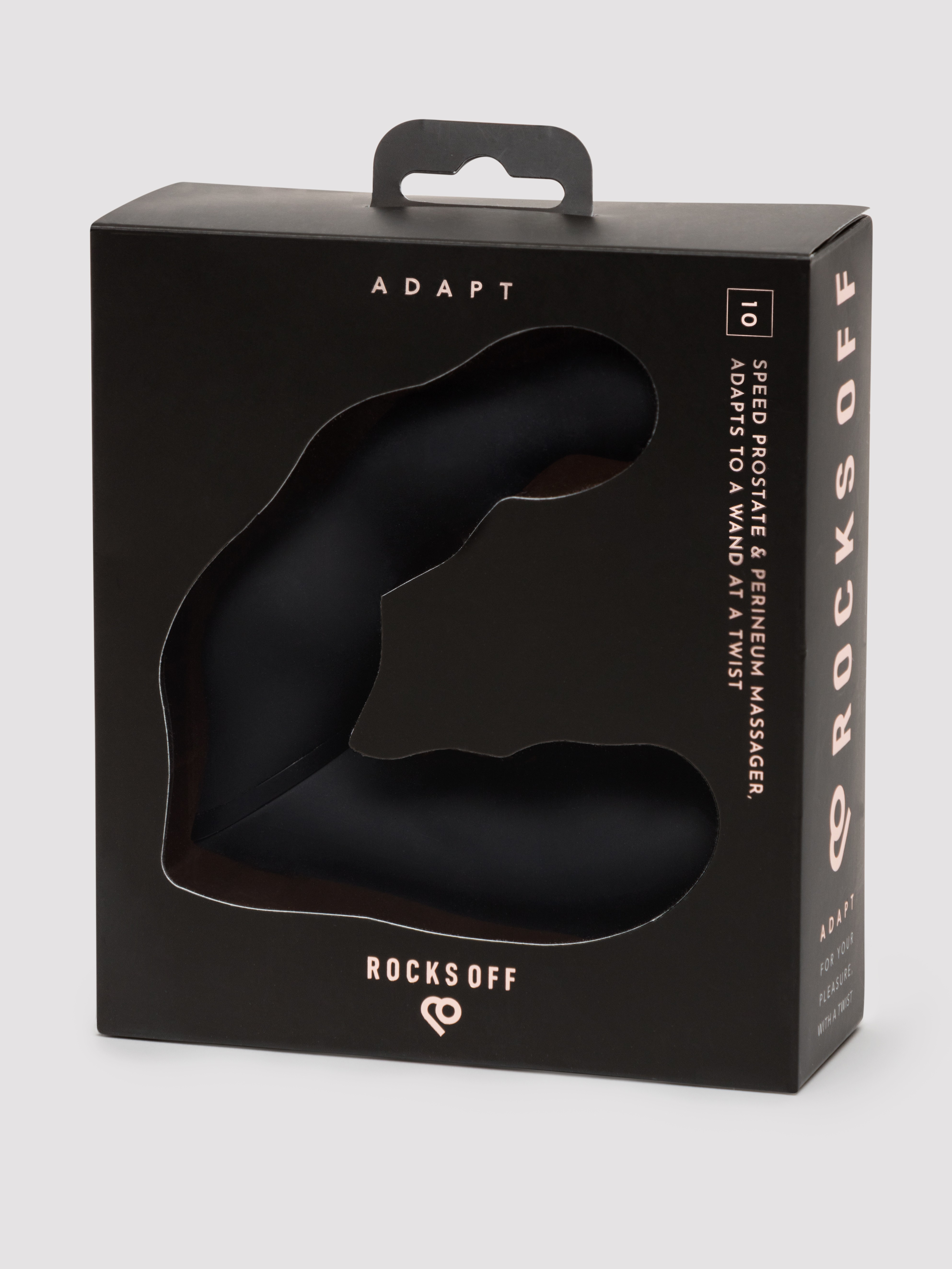 Rocks Off Adapt Multifunction Rehargeable Prostate Massager, Black, hi-res