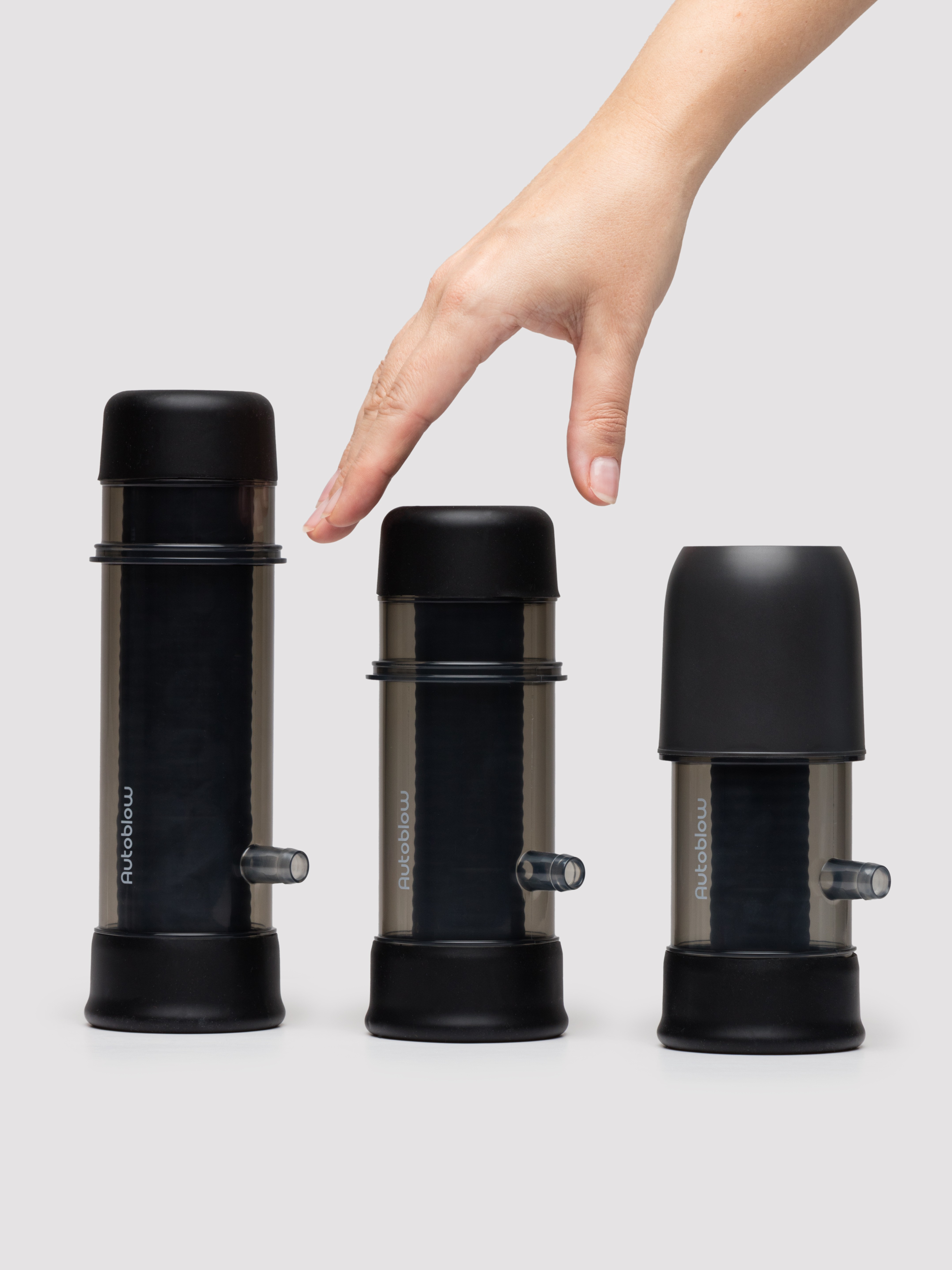 VacuGLIDE 2 by Autoblow Suction-Aided Milking Machine, Silver, hi-res