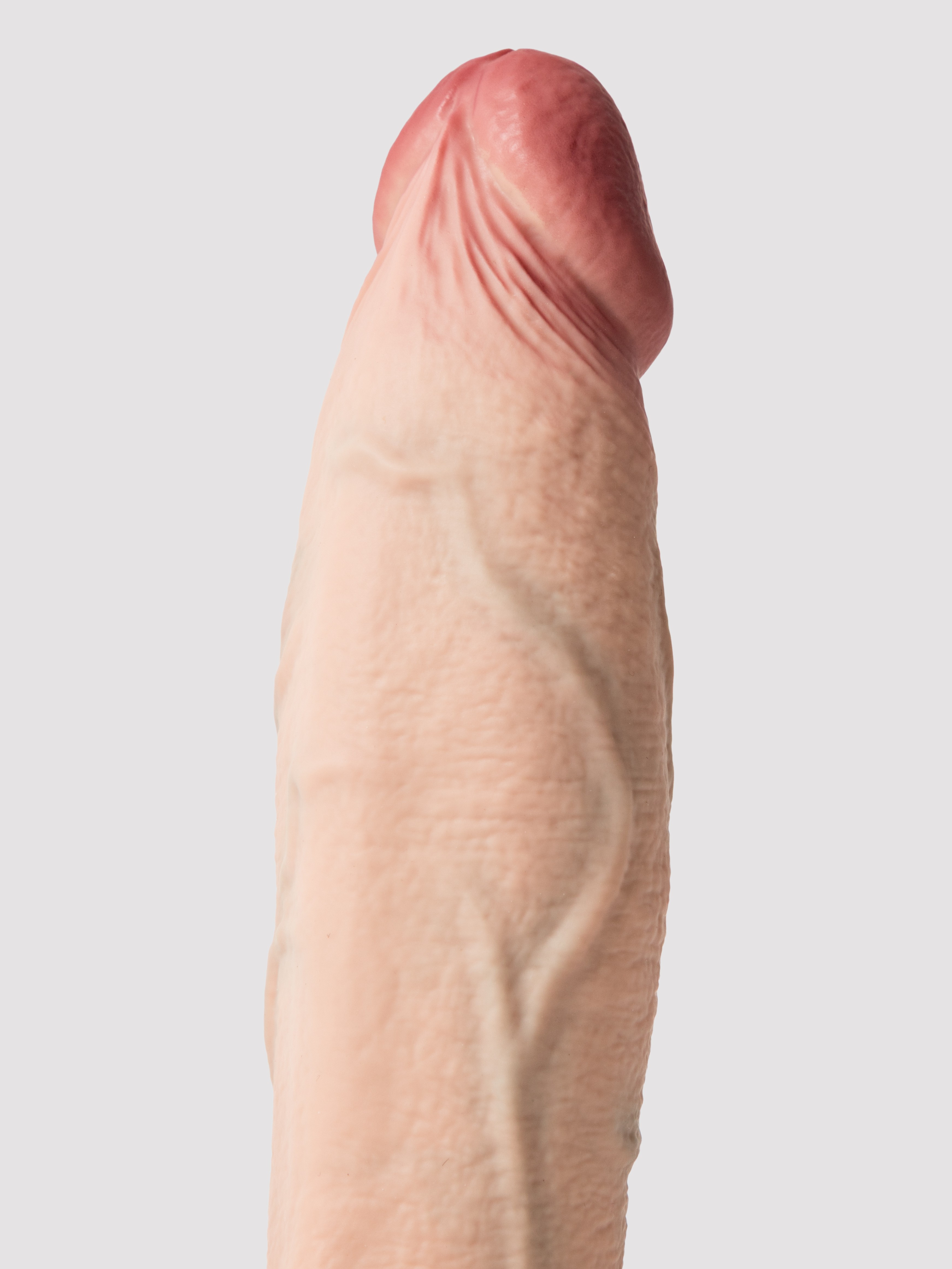 b-Vibe Slipskin Flesh Pink Ultra Realistic Girthy 7" Dual Density Dildo, Flesh Pink, hi-res