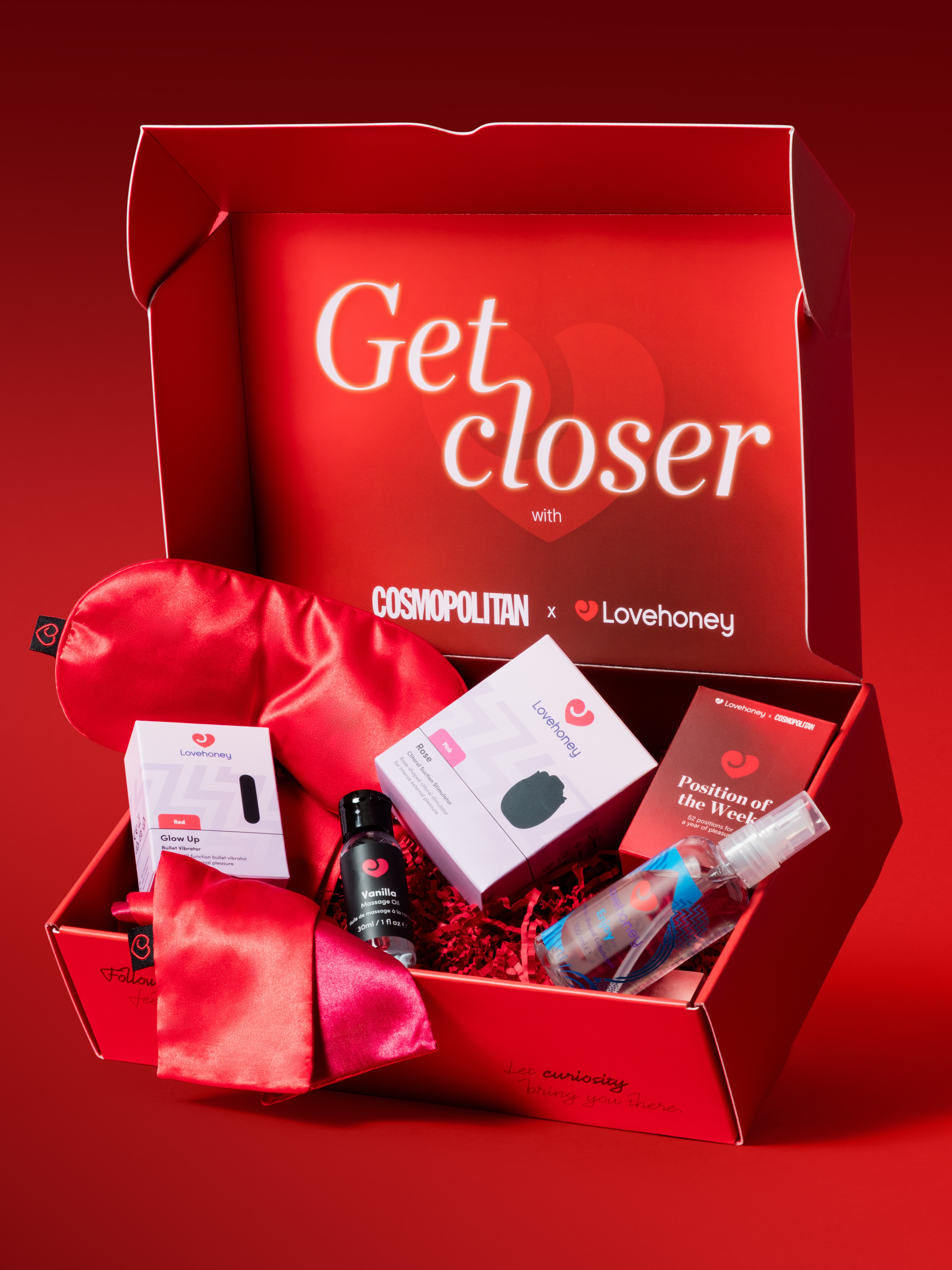 Lovehoney X Cosmopolitan The O Box, Red, hi-res