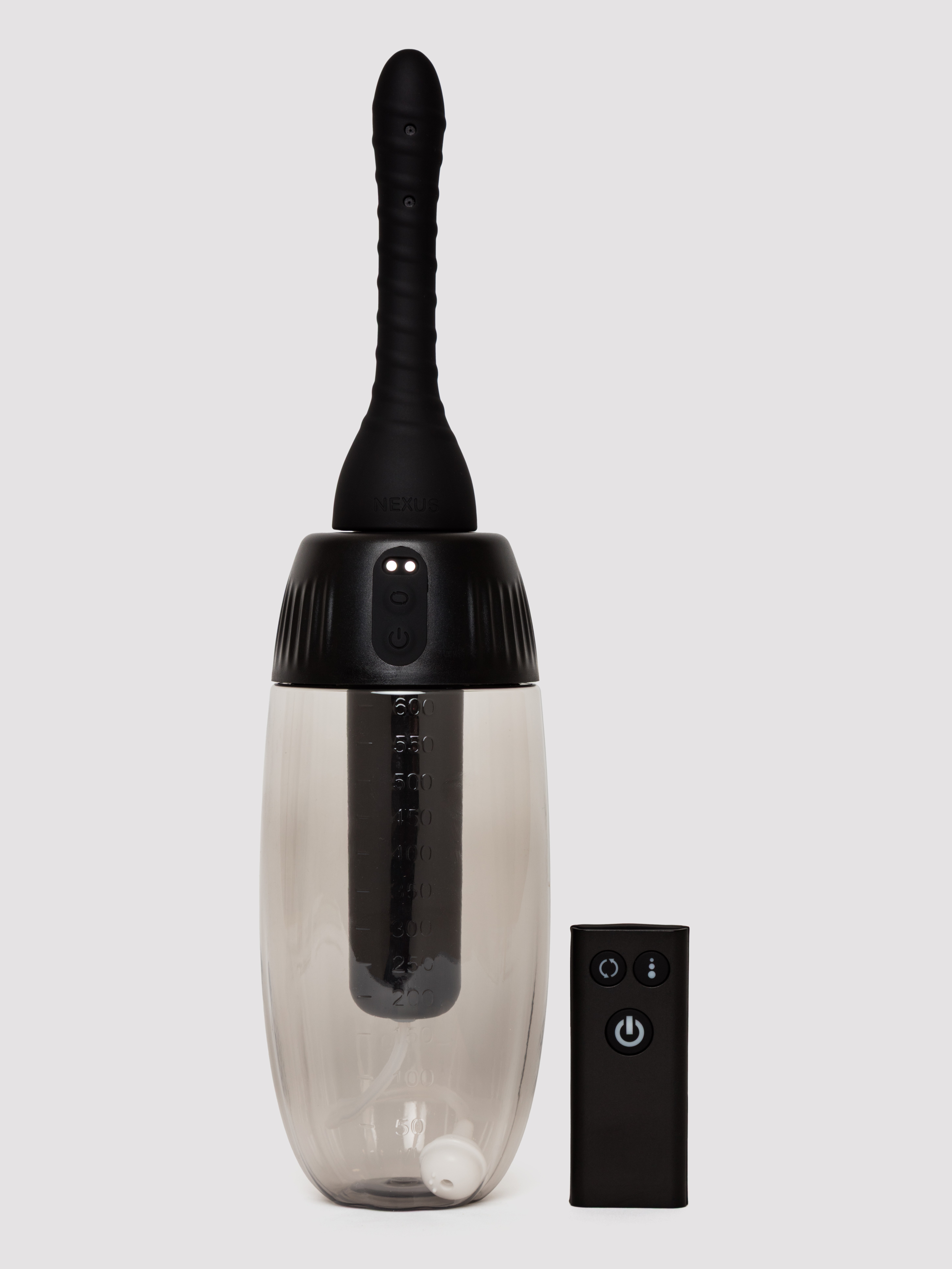 Nexus Automatic Rotating 360 Anal Douche, Black, hi-res