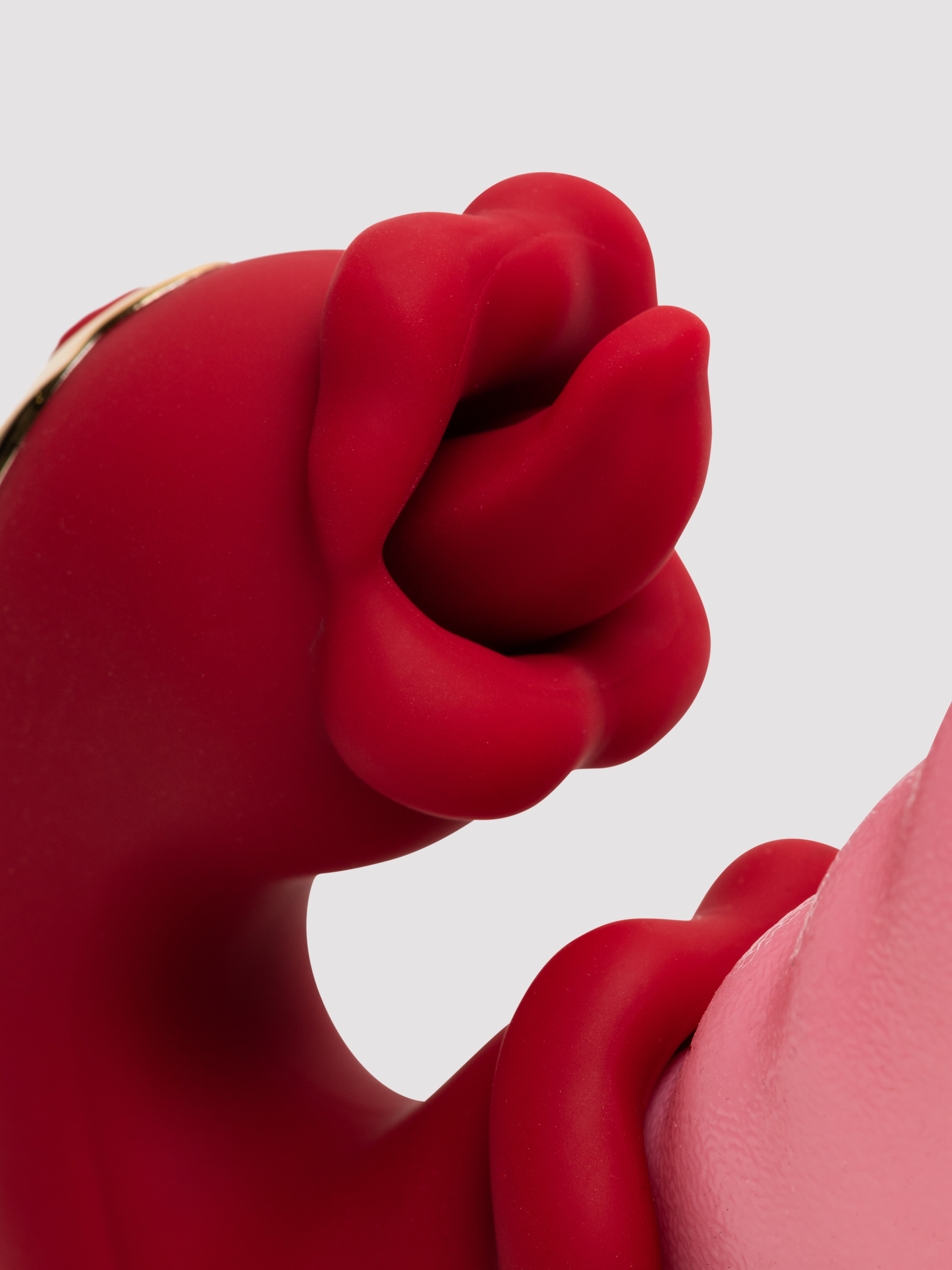 Teazers Double Tongue G-Spot Vibrator, Red, hi-res