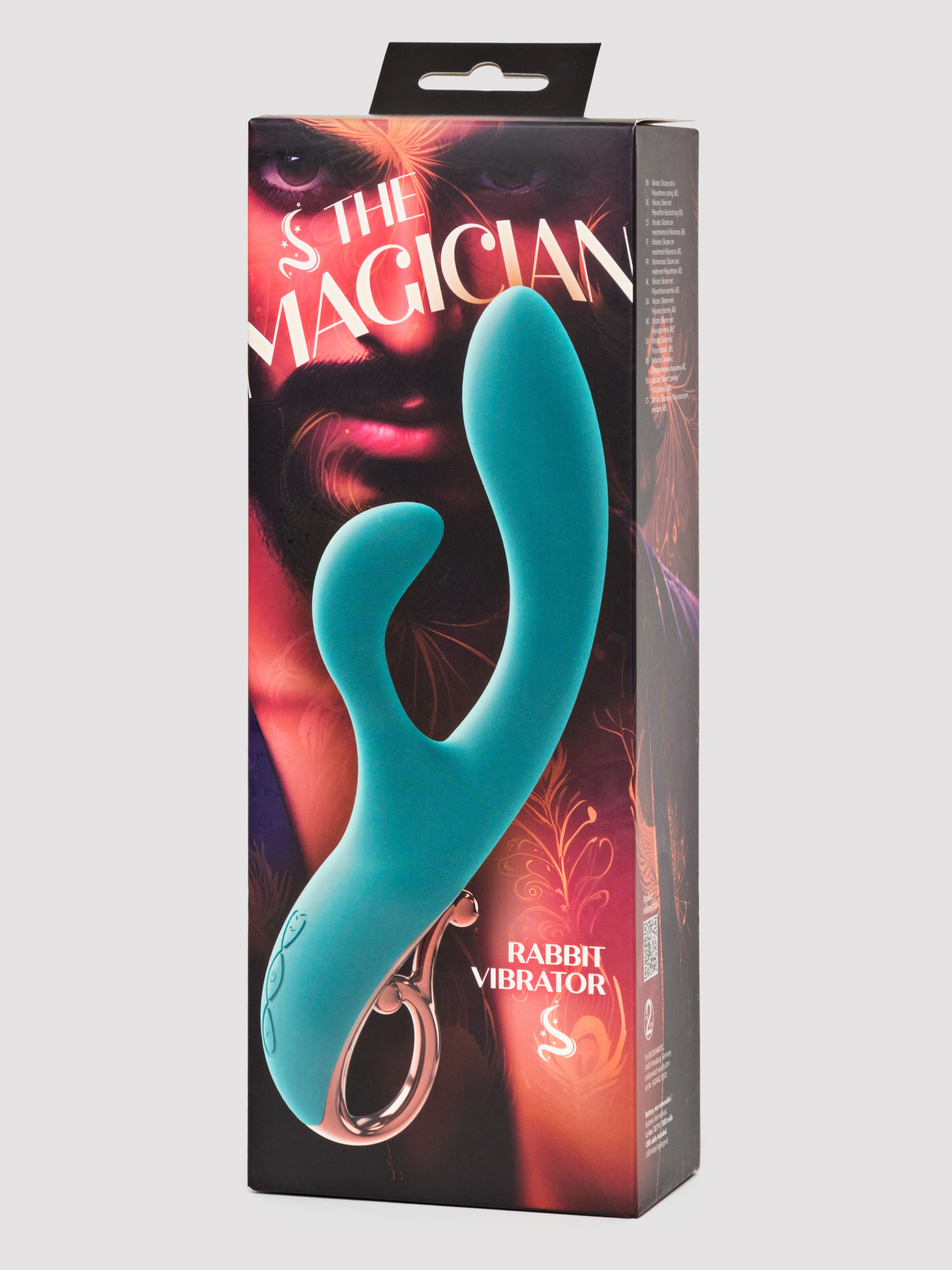 The Magician Extra Powerful Rabbit Vibrator, Blue, hi-res