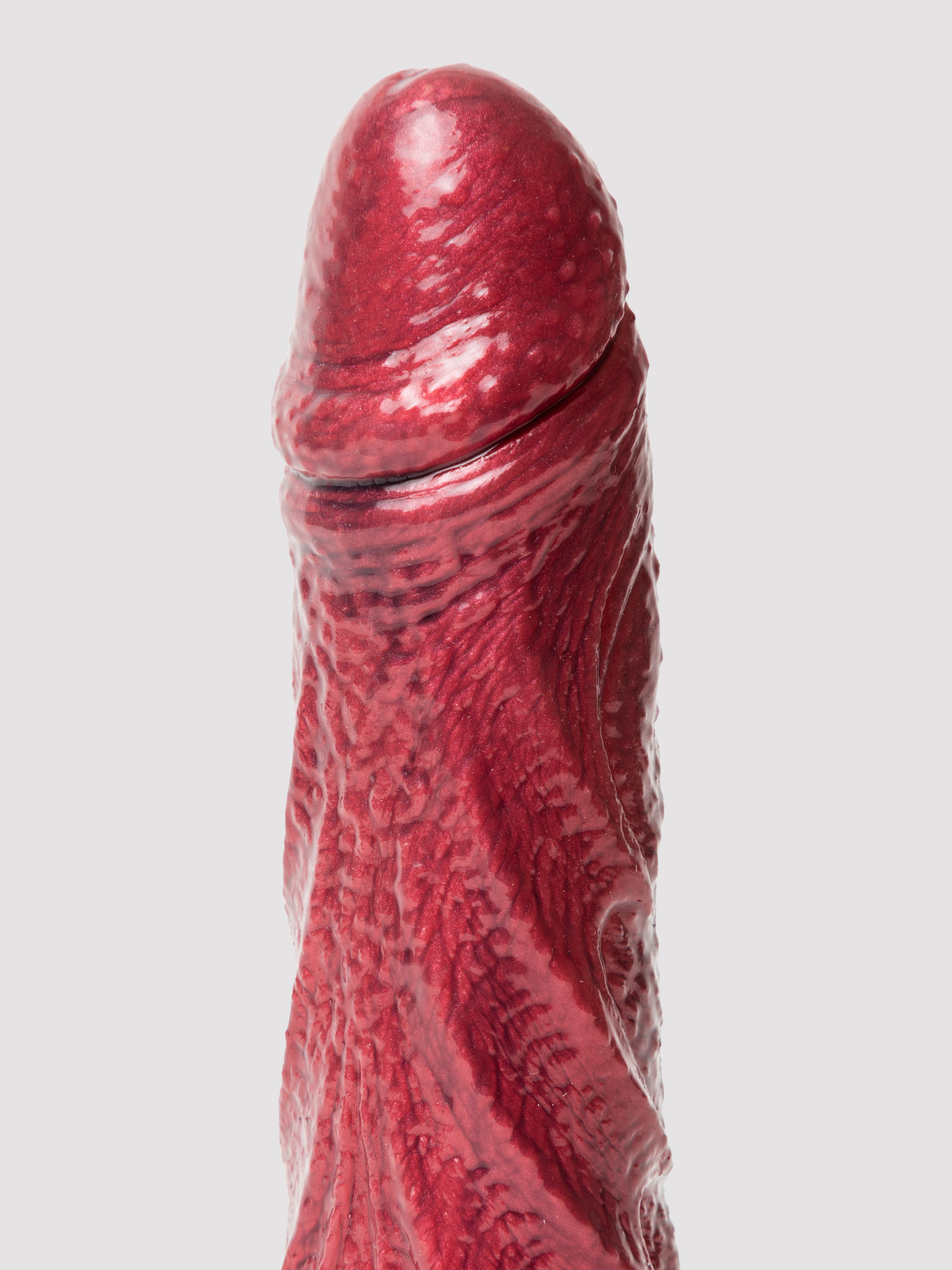 Fleshlight Fantasy Drac Textured Dildo 7 Inch, Red, hi-res