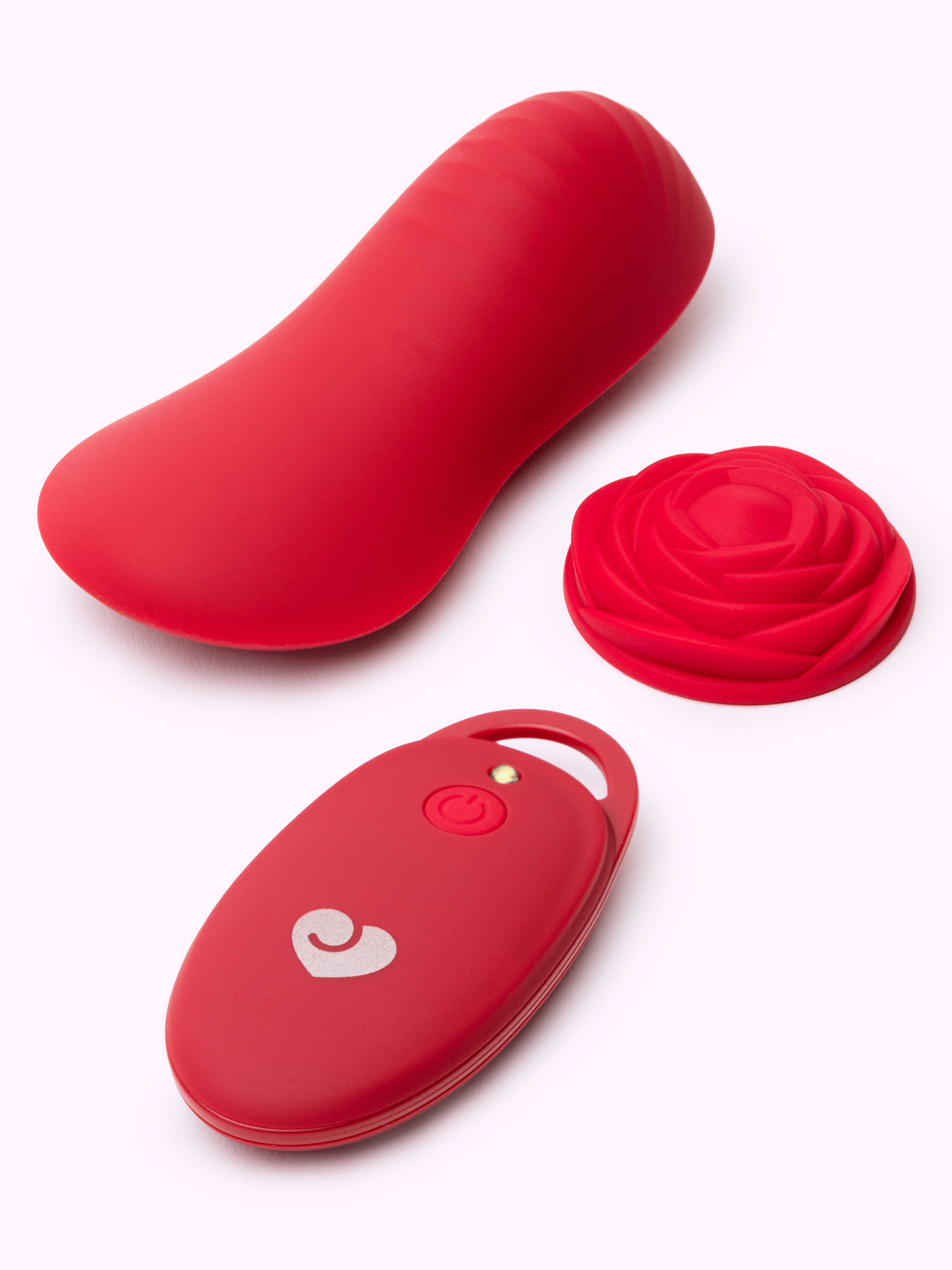 Lovehoney Rose Remote-Control Knicker Vibrator, Red, hi-res