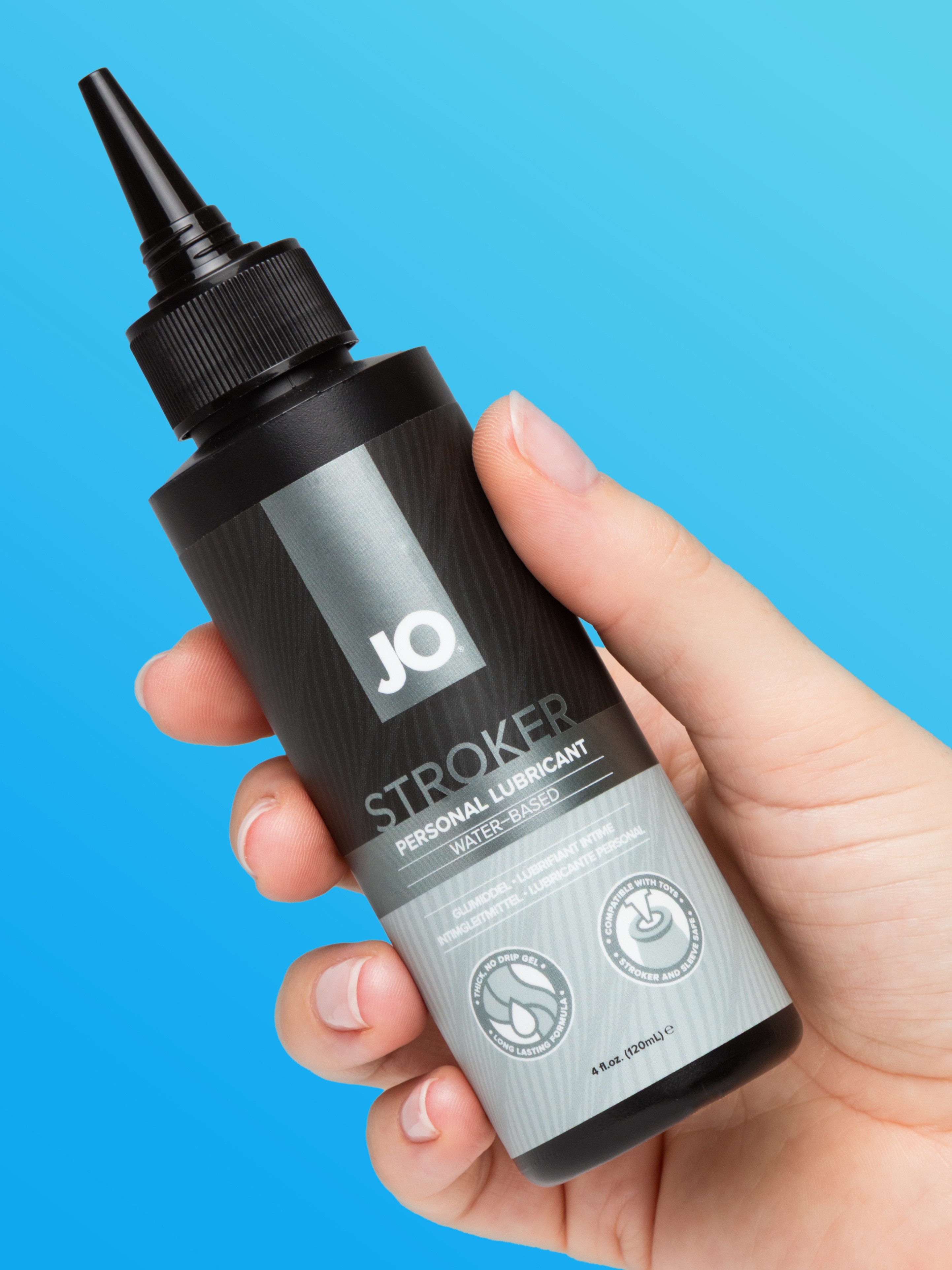 System JO Stroker Lube 4 fl oz, , hi-res