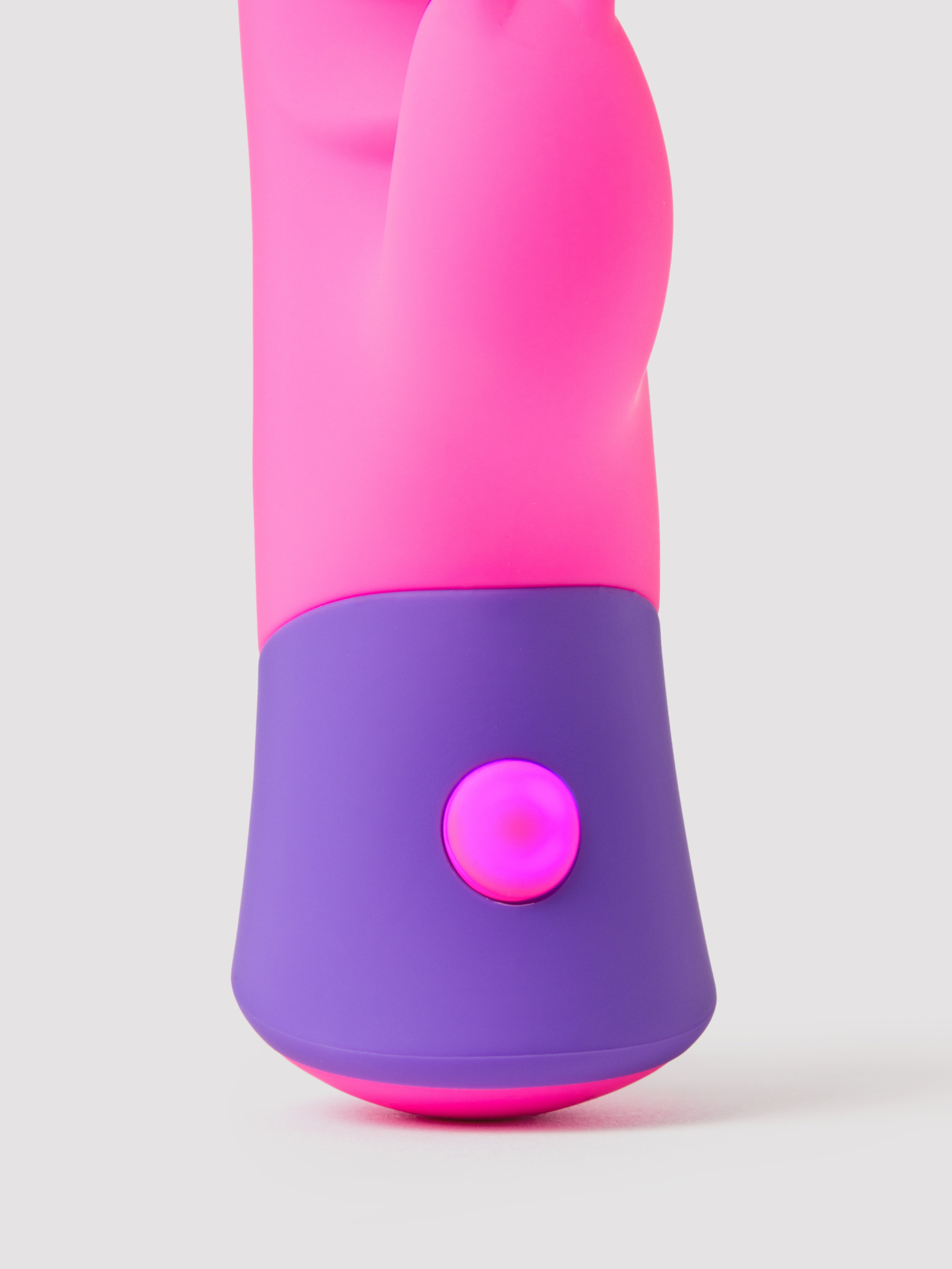 Rave Bunny Pink Textured Mini G-Spot Rabbit Vibrator, Pink, hi-res