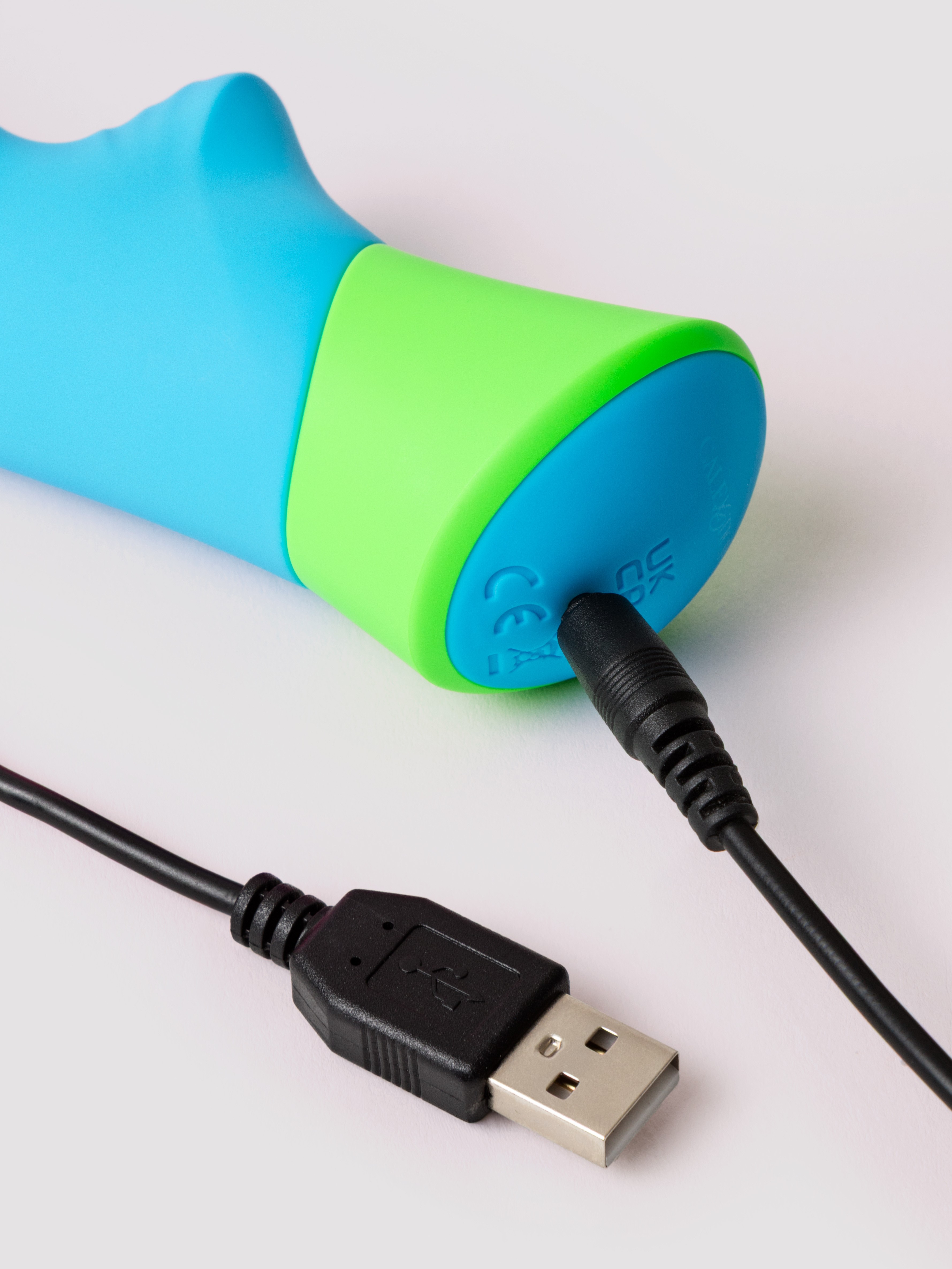 Rave Ridged-G Blue Mini G-Spot Vibrator, Blue, hi-res