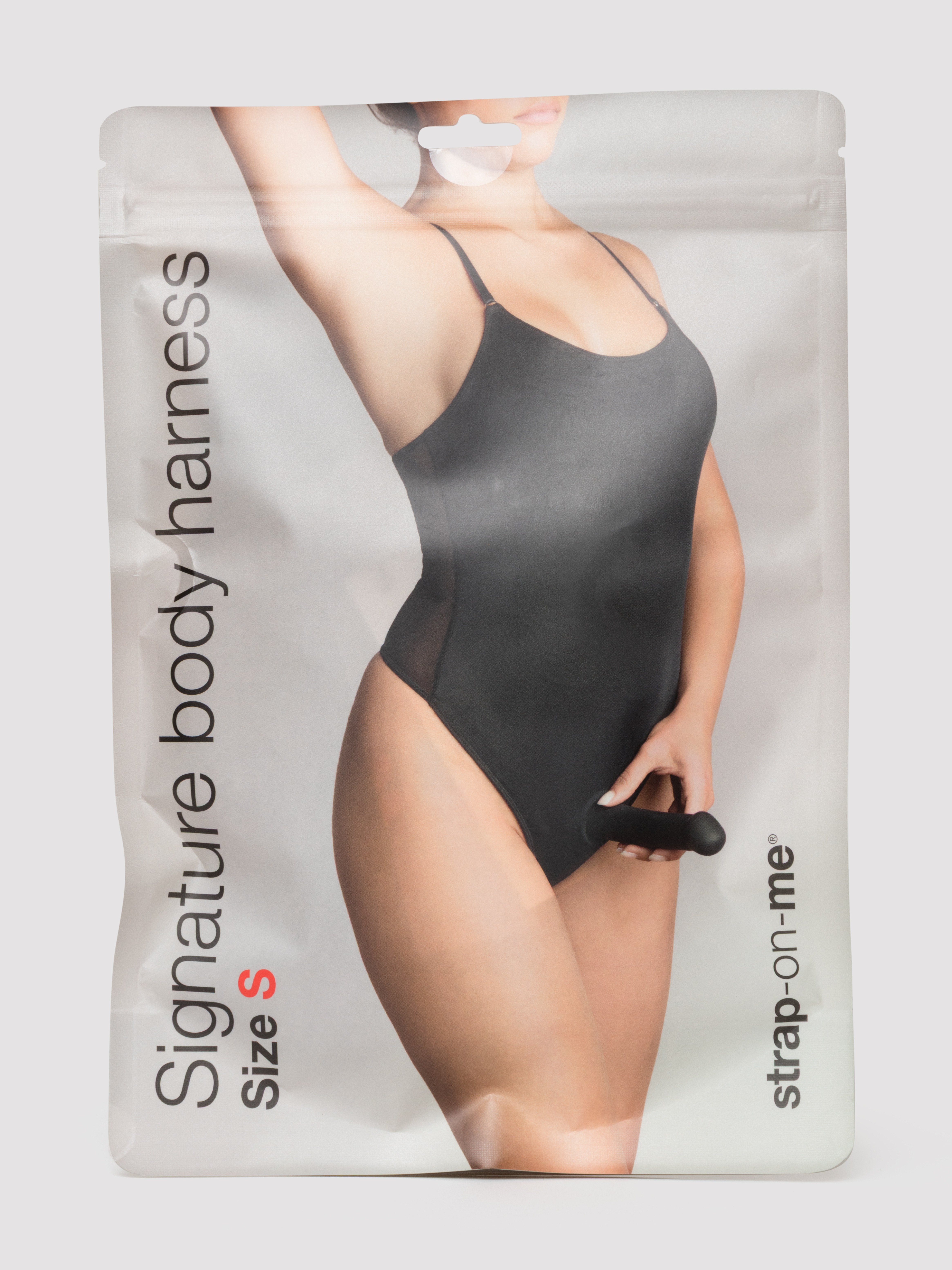 Strap-On-Me Body Signature Harness, Black, hi-res