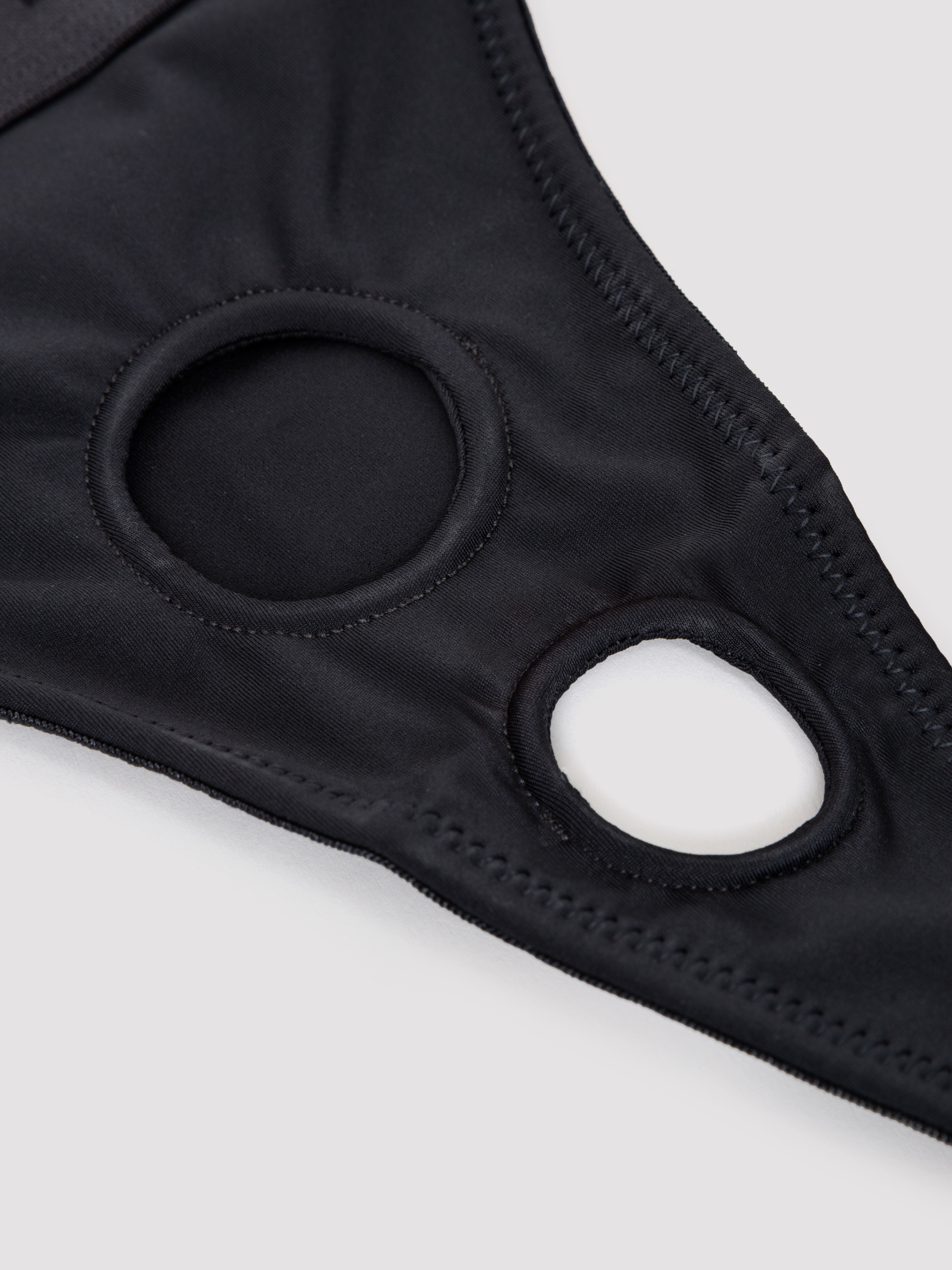 Strap-On-Me Unique Back Lift Dual Ring Adjustable Harness, Black, hi-res