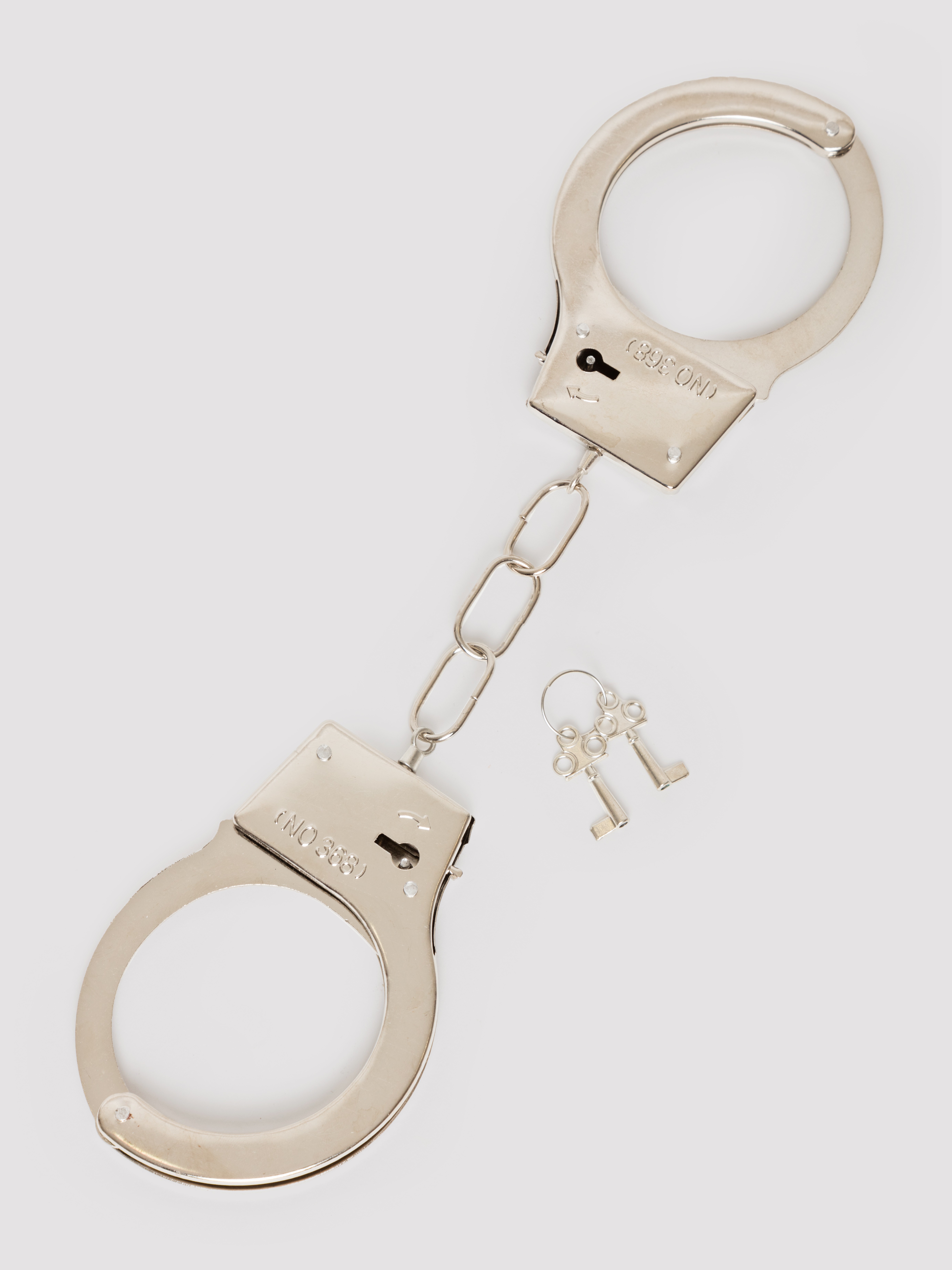 Shots Metal Handcuffs, Silver, hi-res