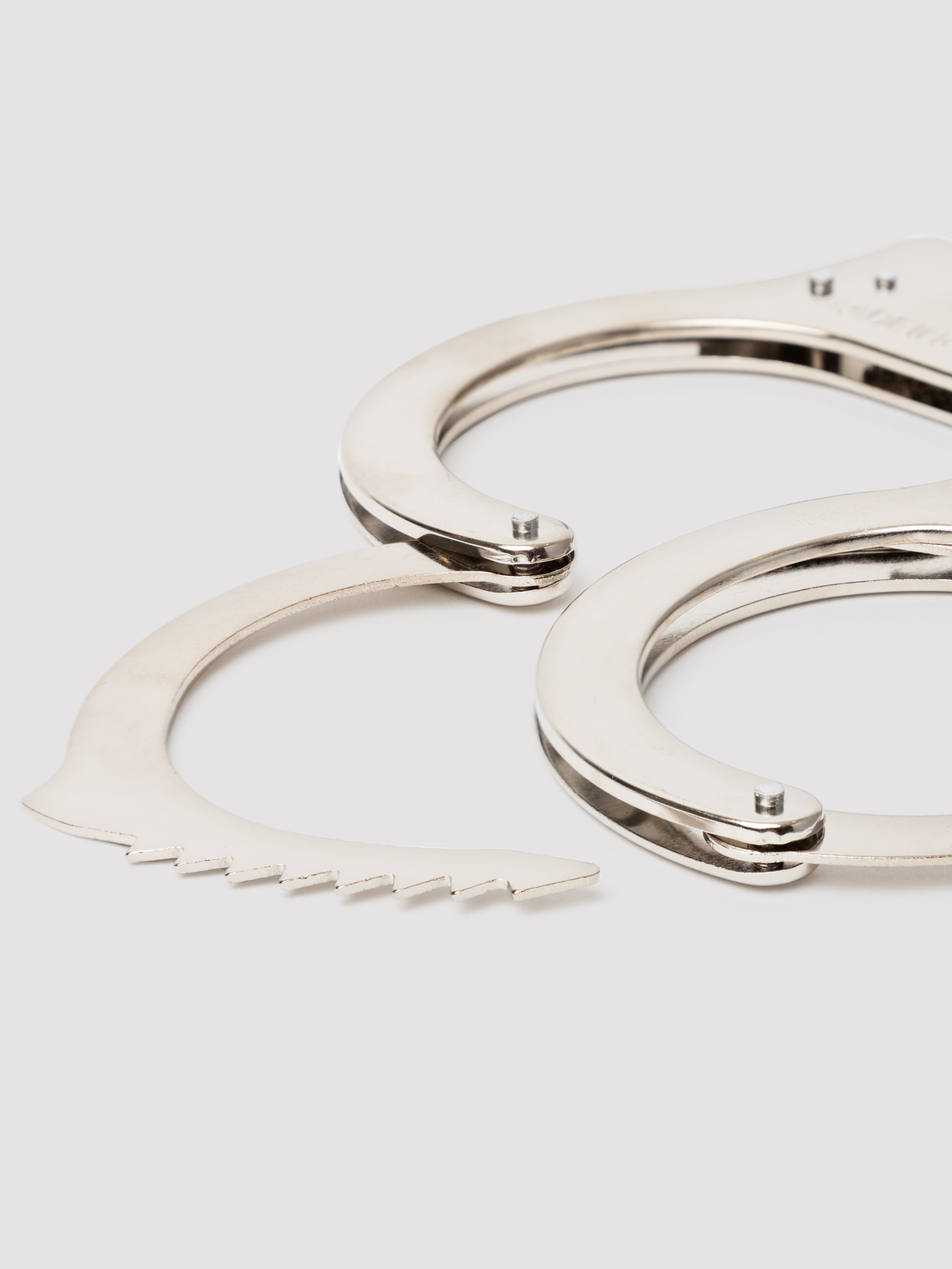 Shots Metal Handcuffs, Silver, hi-res