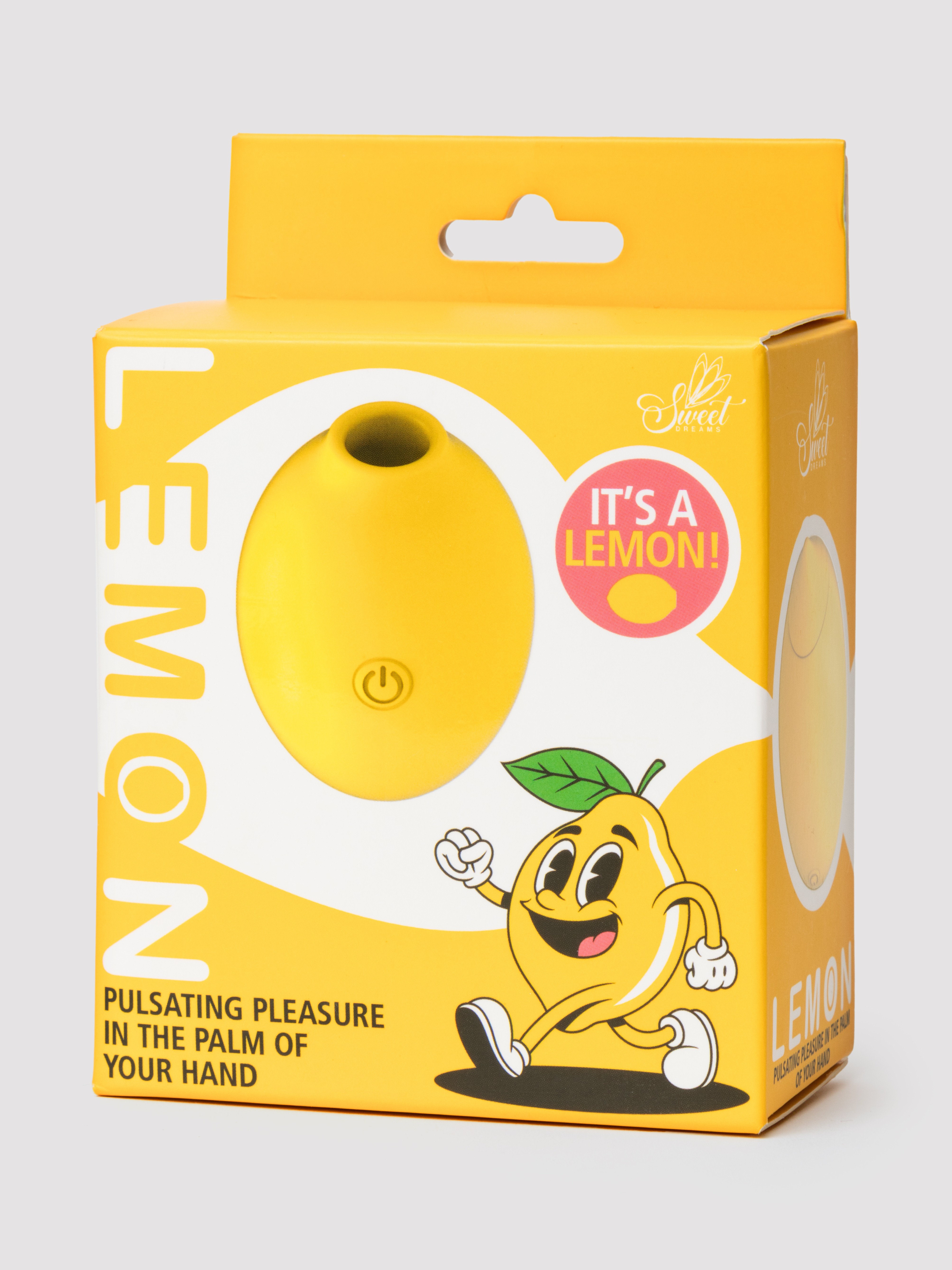 The Lemon Clitoral Stimulator, Yellow, hi-res