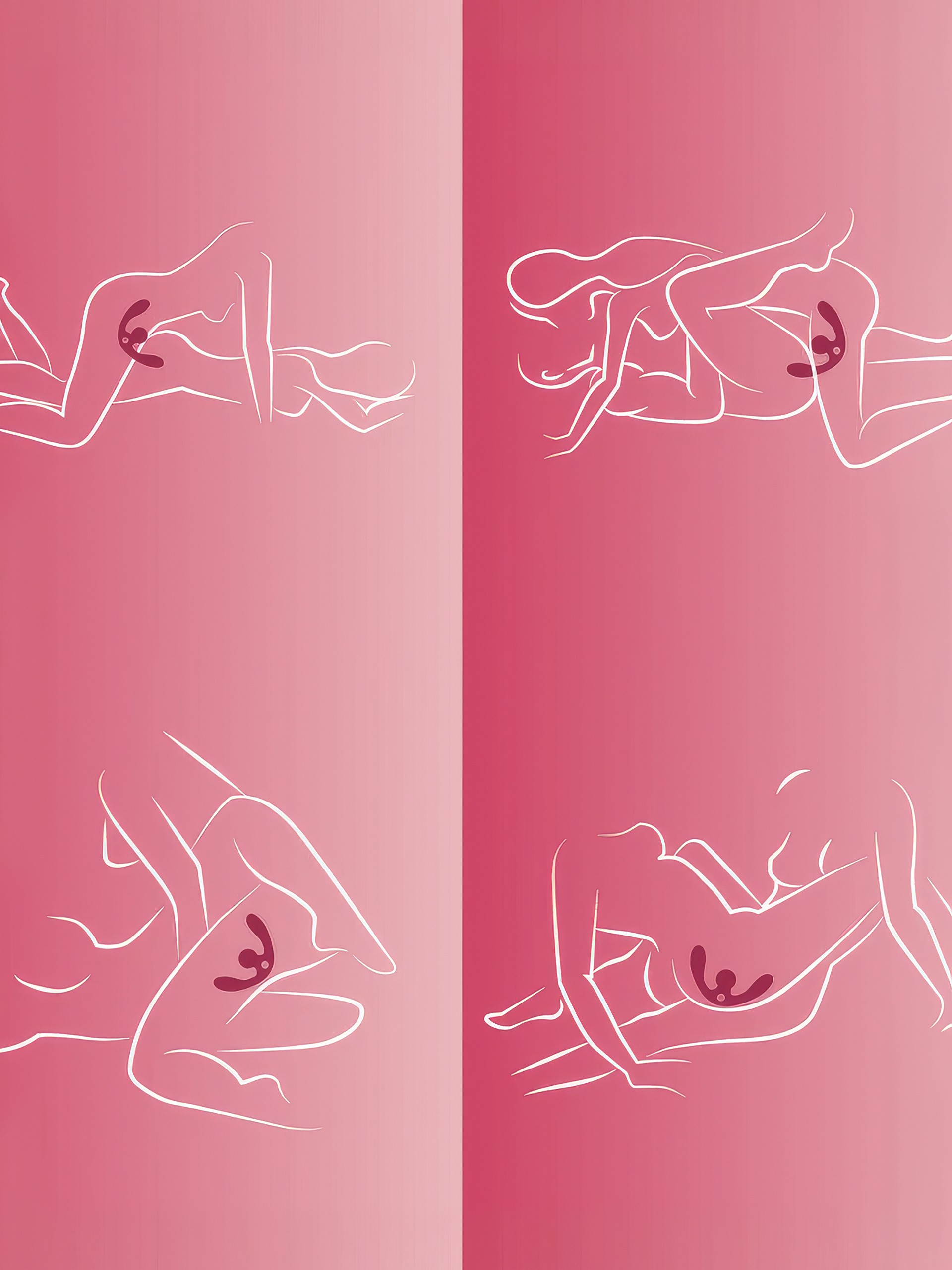 Snail Vibe Gizi Duo Dual Couples Stimulator, Red, hi-res