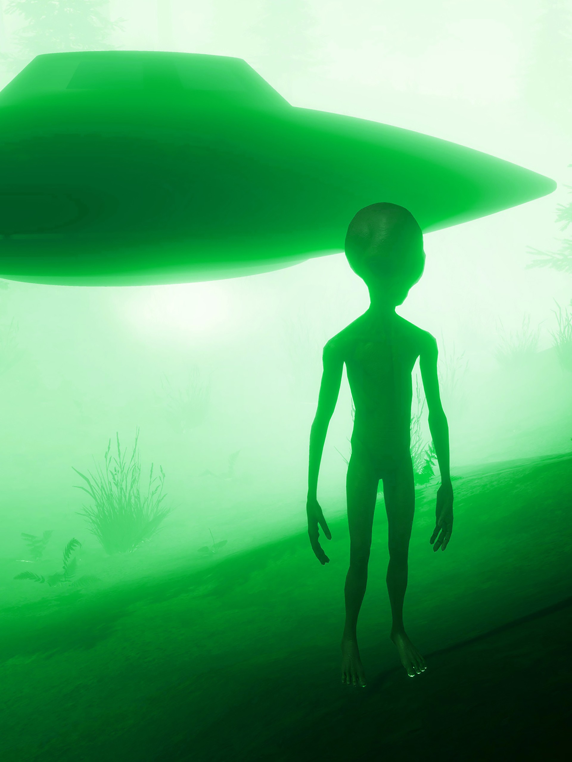 Fleshlight Quickshot Alien Lady & Butt, Green, hi-res