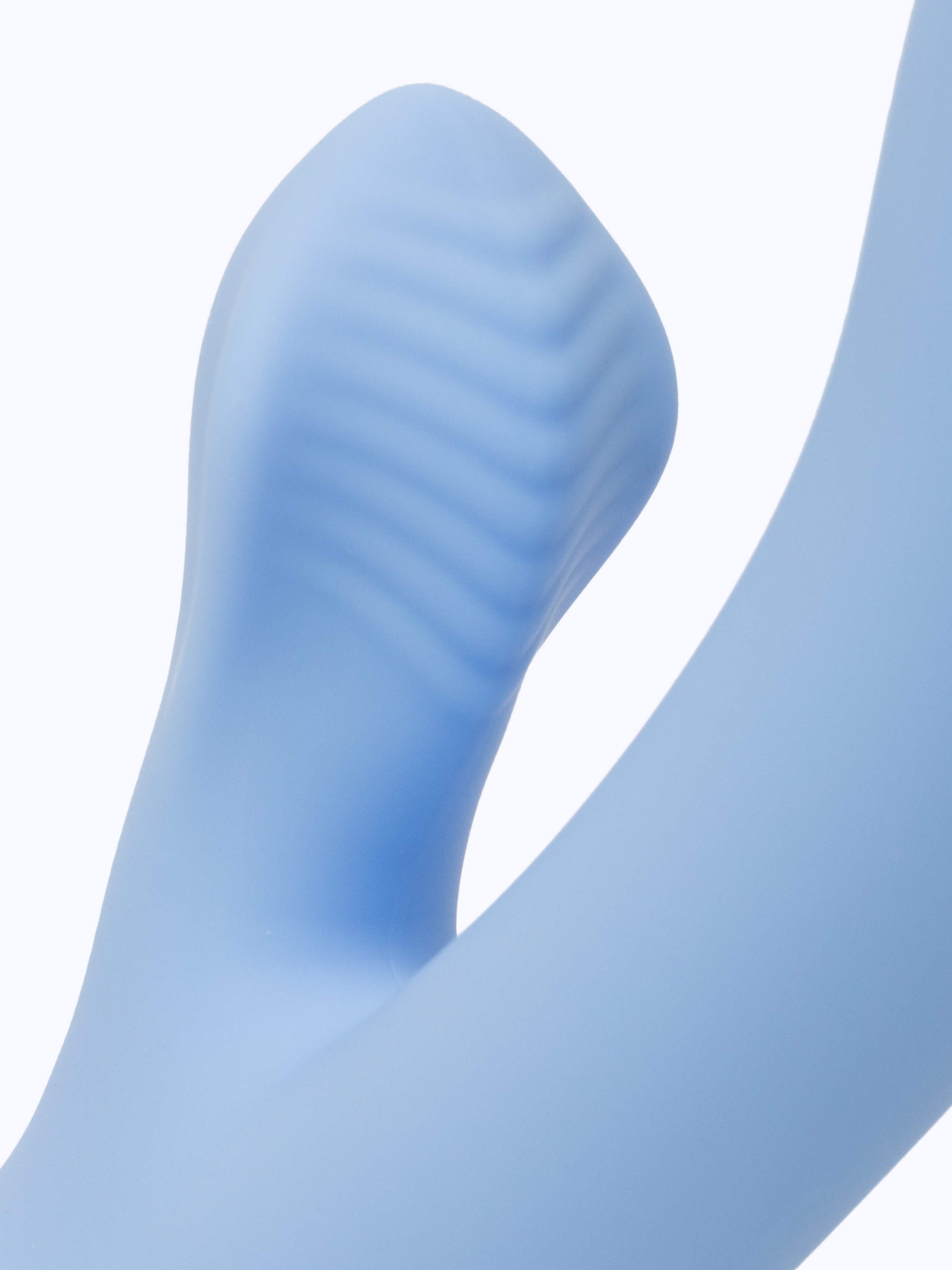 Lovehoney 20 Function Pastel Blue Mini Rabbit Vibrator, Blue, hi-res