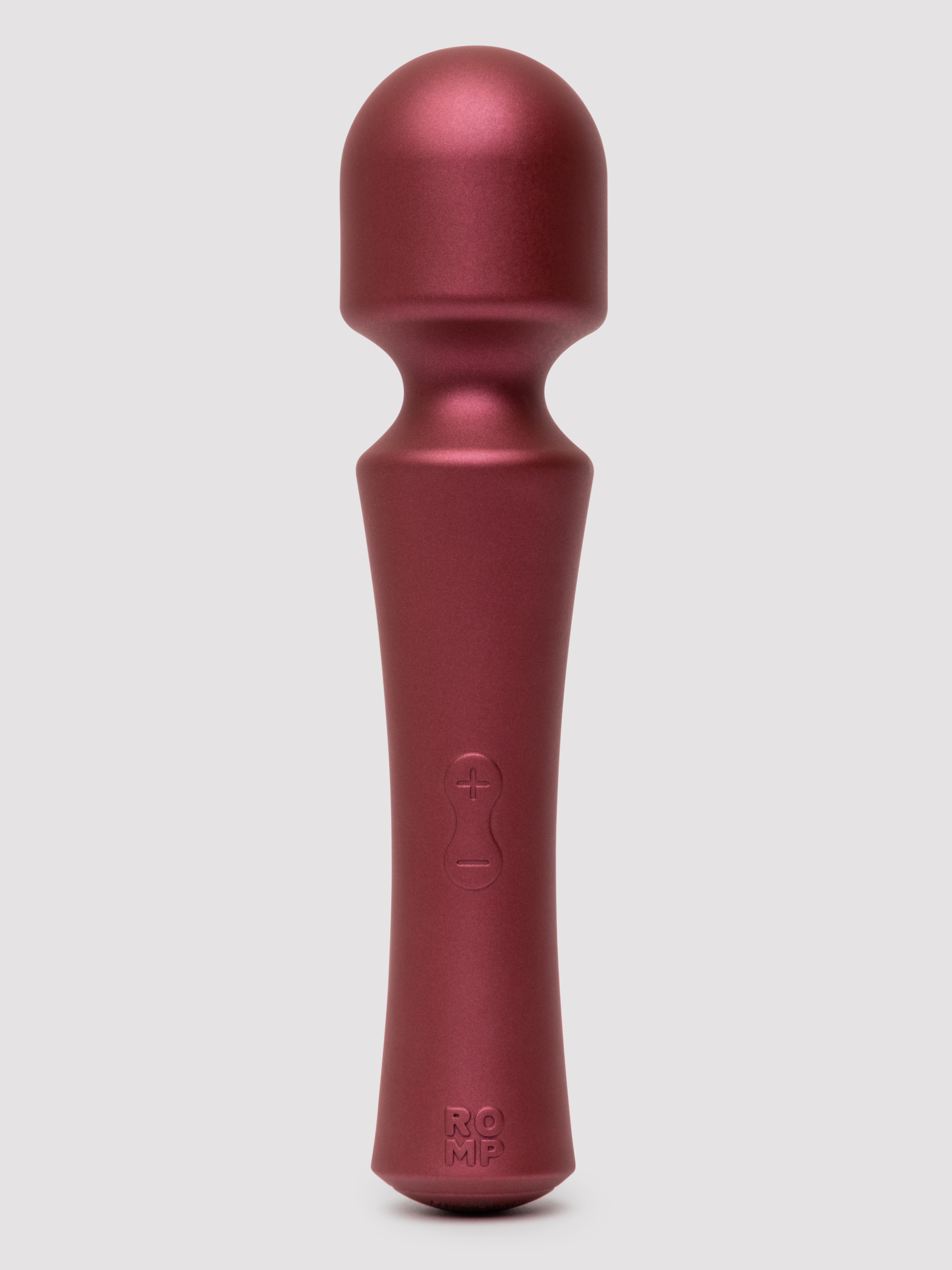 Amorana X ROMP Presto Rechargeable Silicone Wand Massager, Red, hi-res
