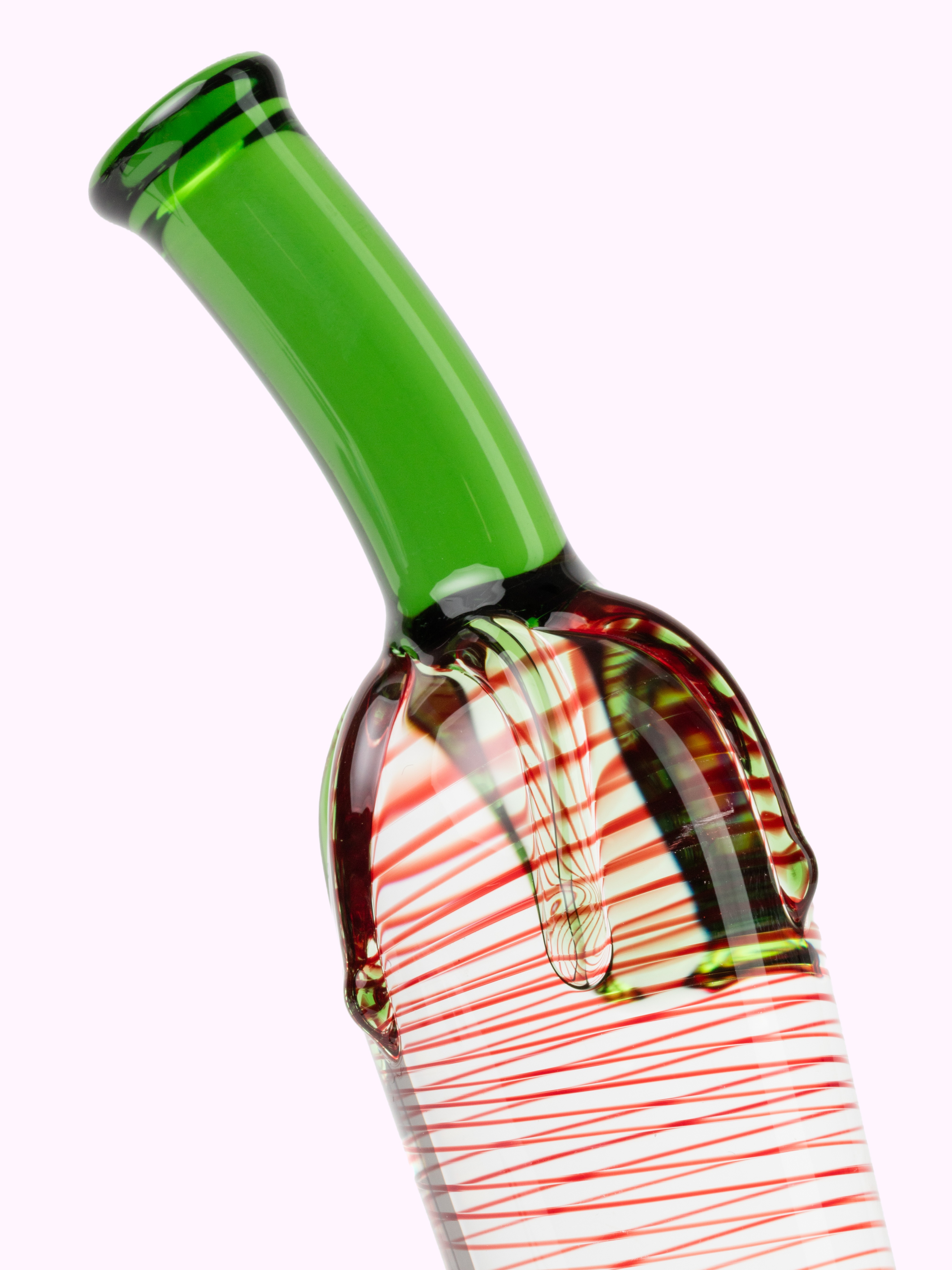 Lovehoney Chilli Glass Dildo, Red, hi-res