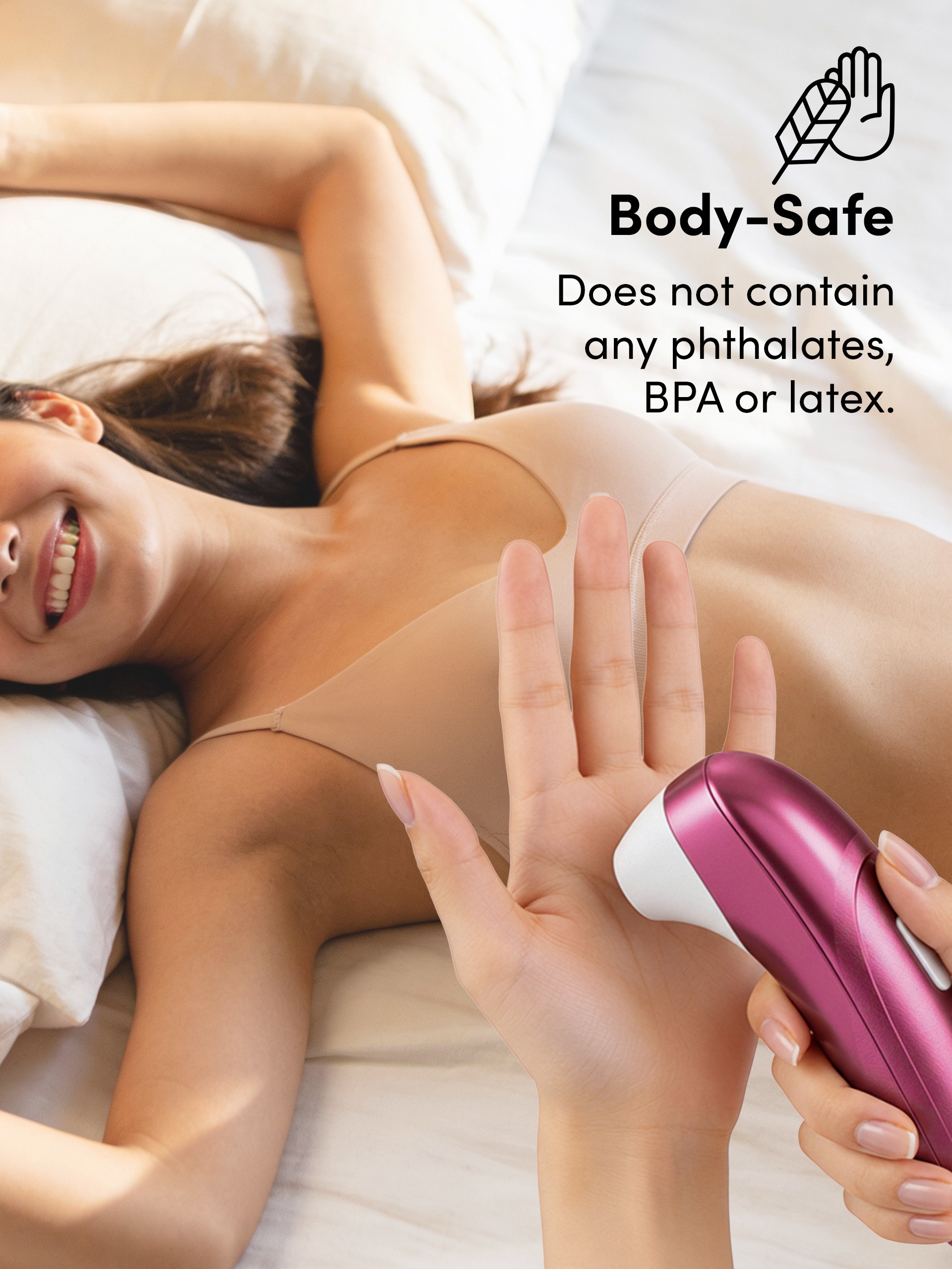 Womanizer Pro Vibrant Pink Rechargeable Clitoral Suction Stimulator, Pink, hi-res