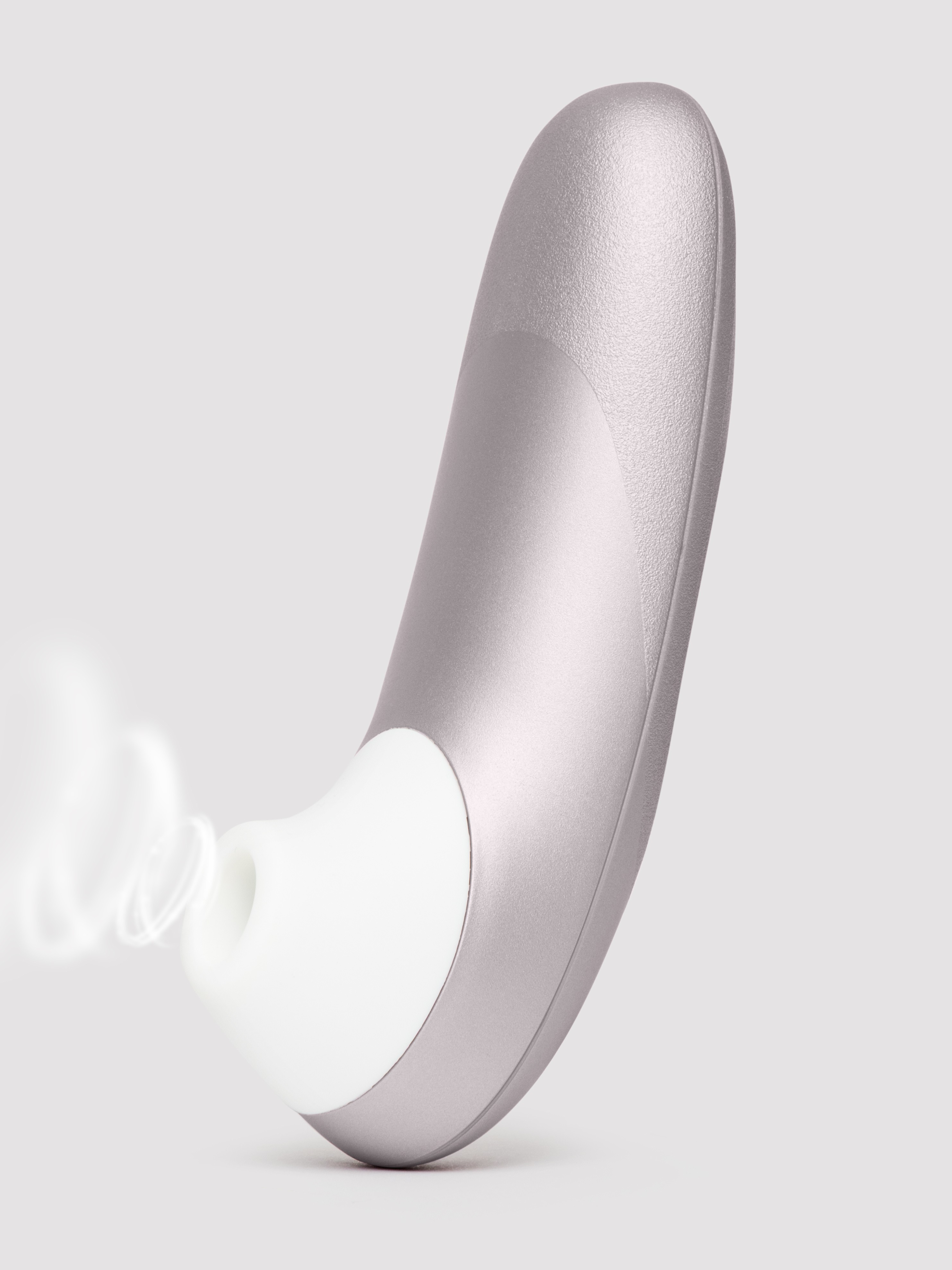 Womanizer Pro Silver Grey Rechargeable Clitoral Suction Stimulator, Silver, hi-res