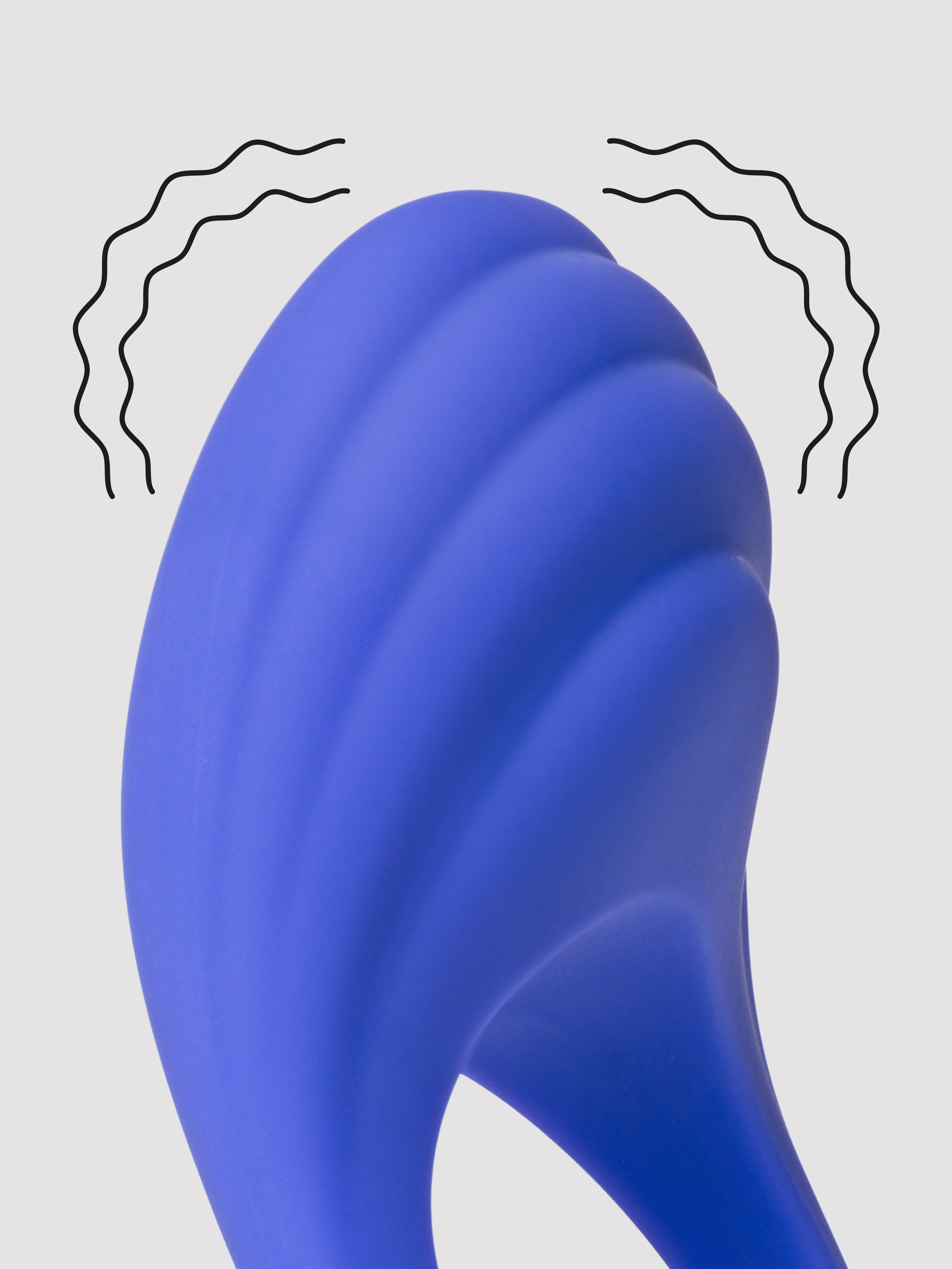 Connect App Controlled Vibrating Couples Ring, Purple, hi-res