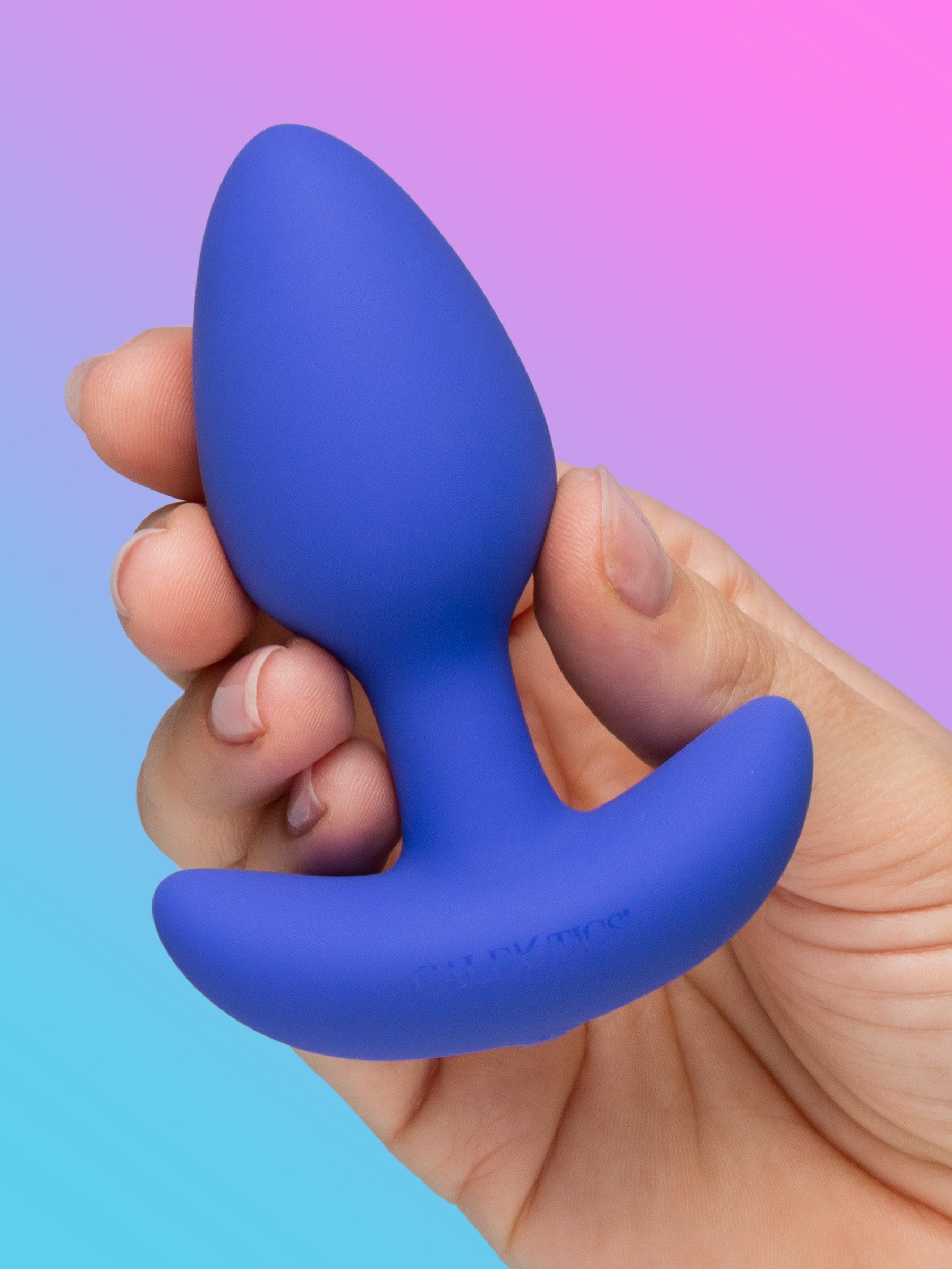 Connect App Controlled Vibrating Butt Plug, Purple, hi-res