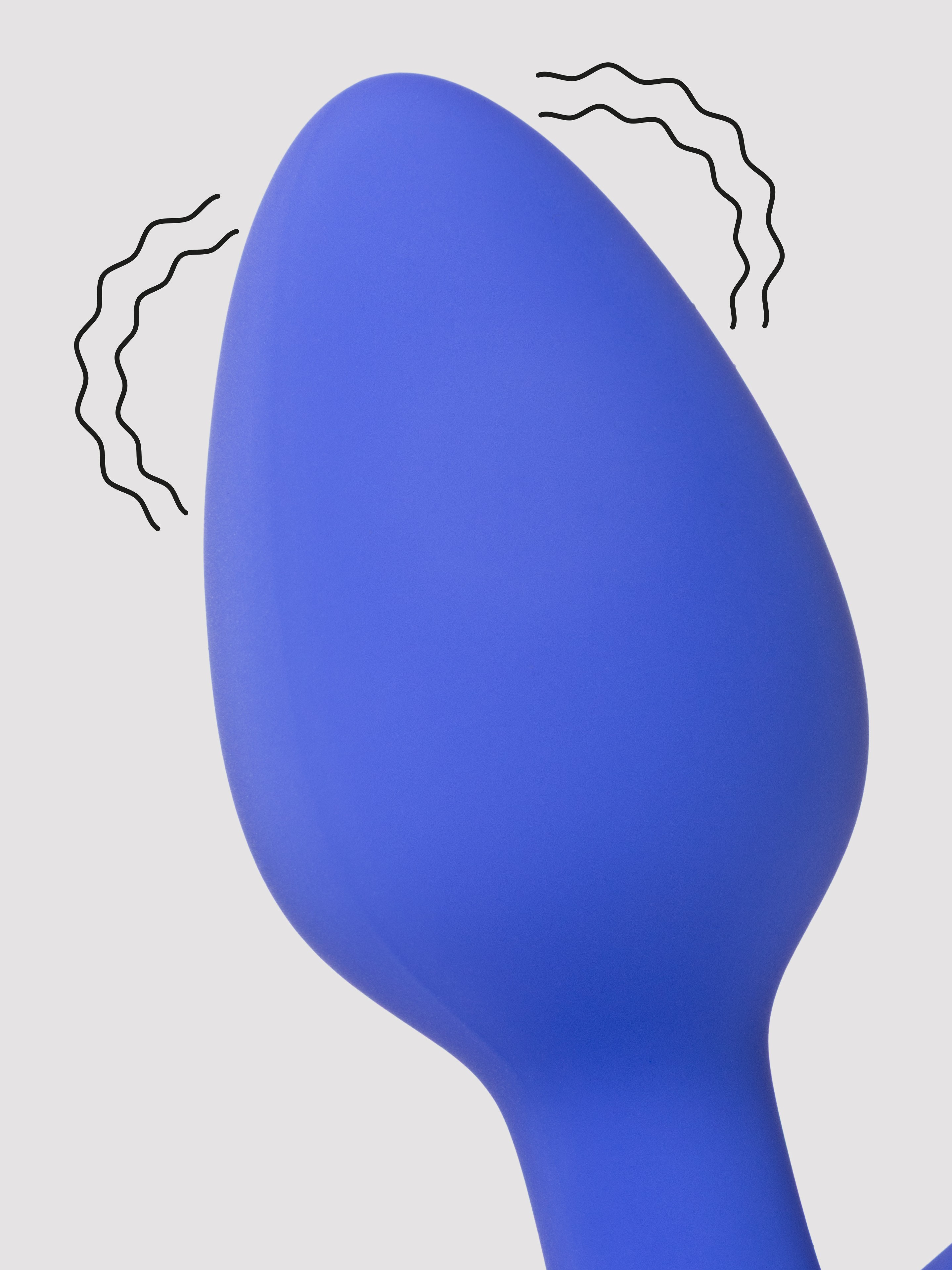 Connect App Controlled Vibrating Butt Plug, Purple, hi-res