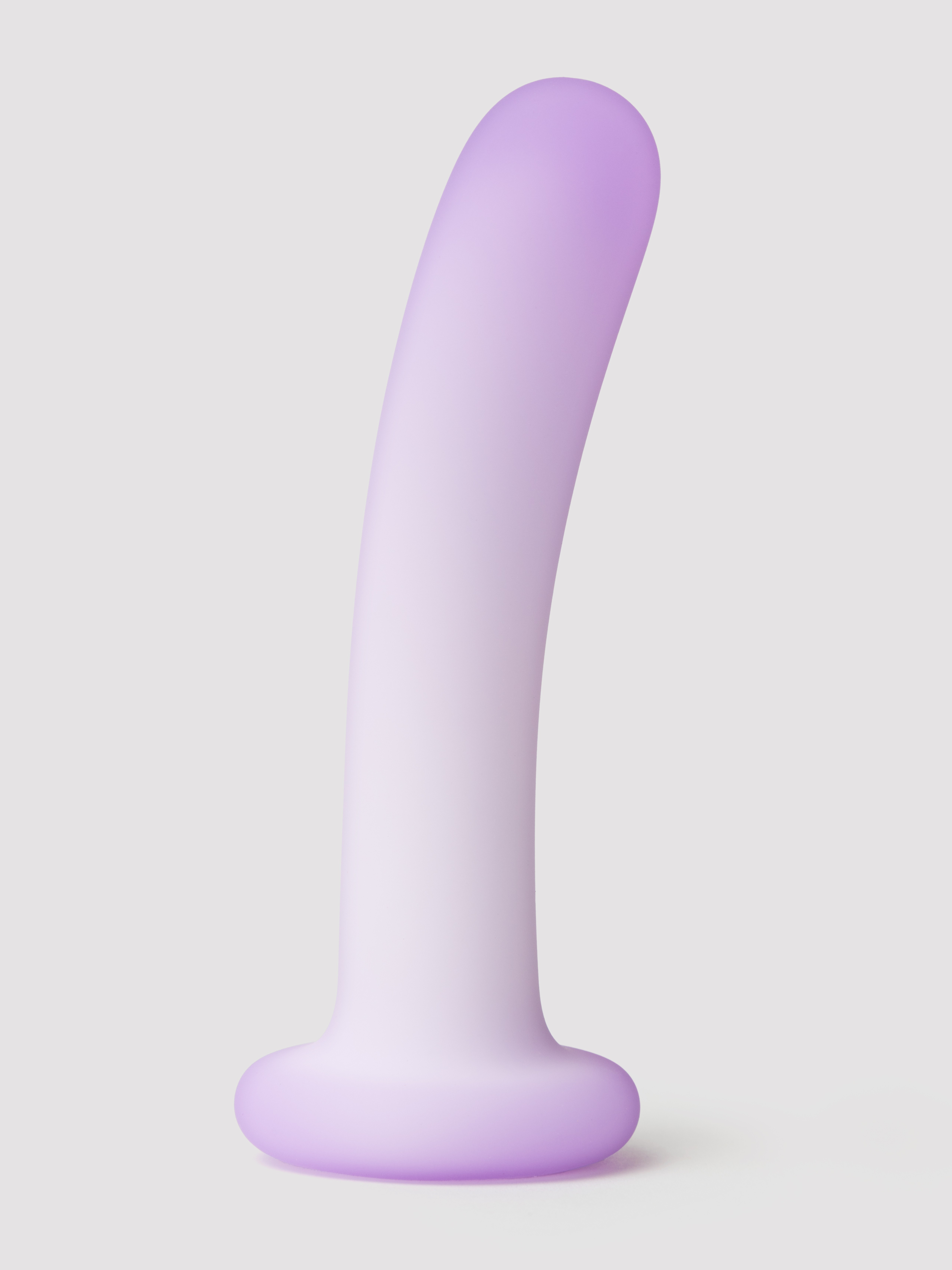 Lavender Haze Slender Curved Dildo Vibrator, Purple, hi-res