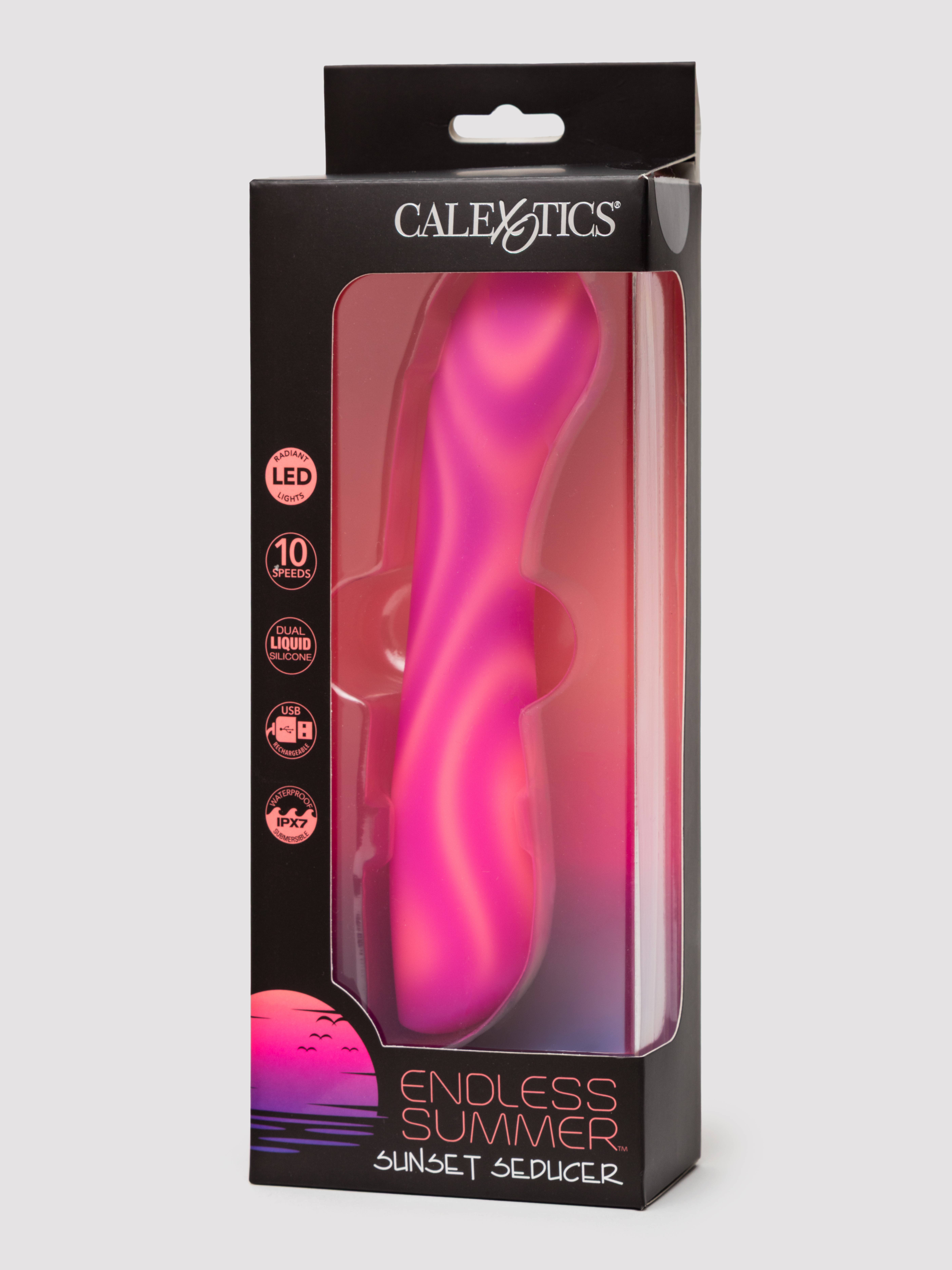 Endless Summer Light Up Extra Powerful G-Spot Vibrator, Purple, hi-res