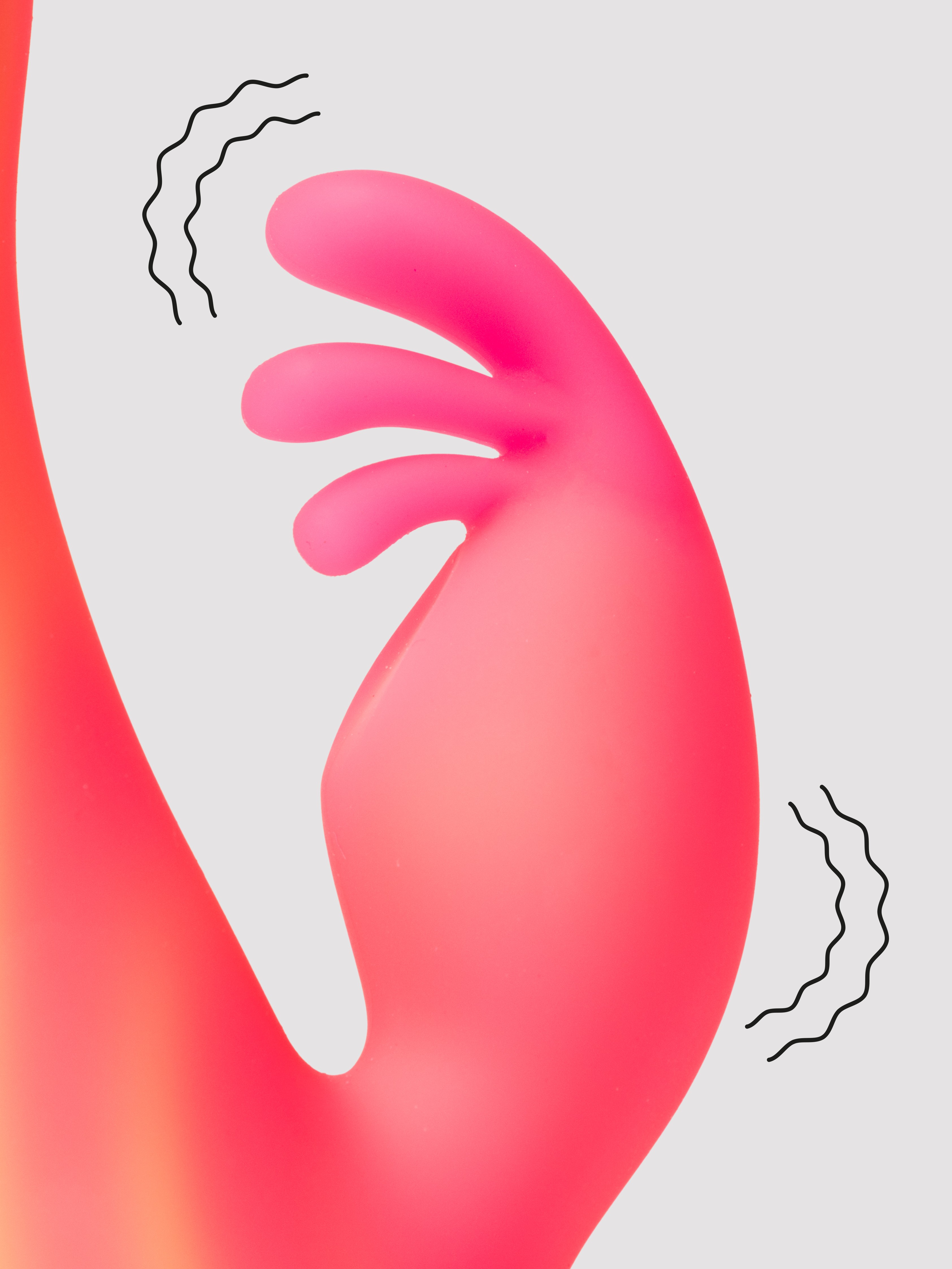 Endless Summer Moonlight Magic Light Up Rabbit Vibrator, Pink, hi-res