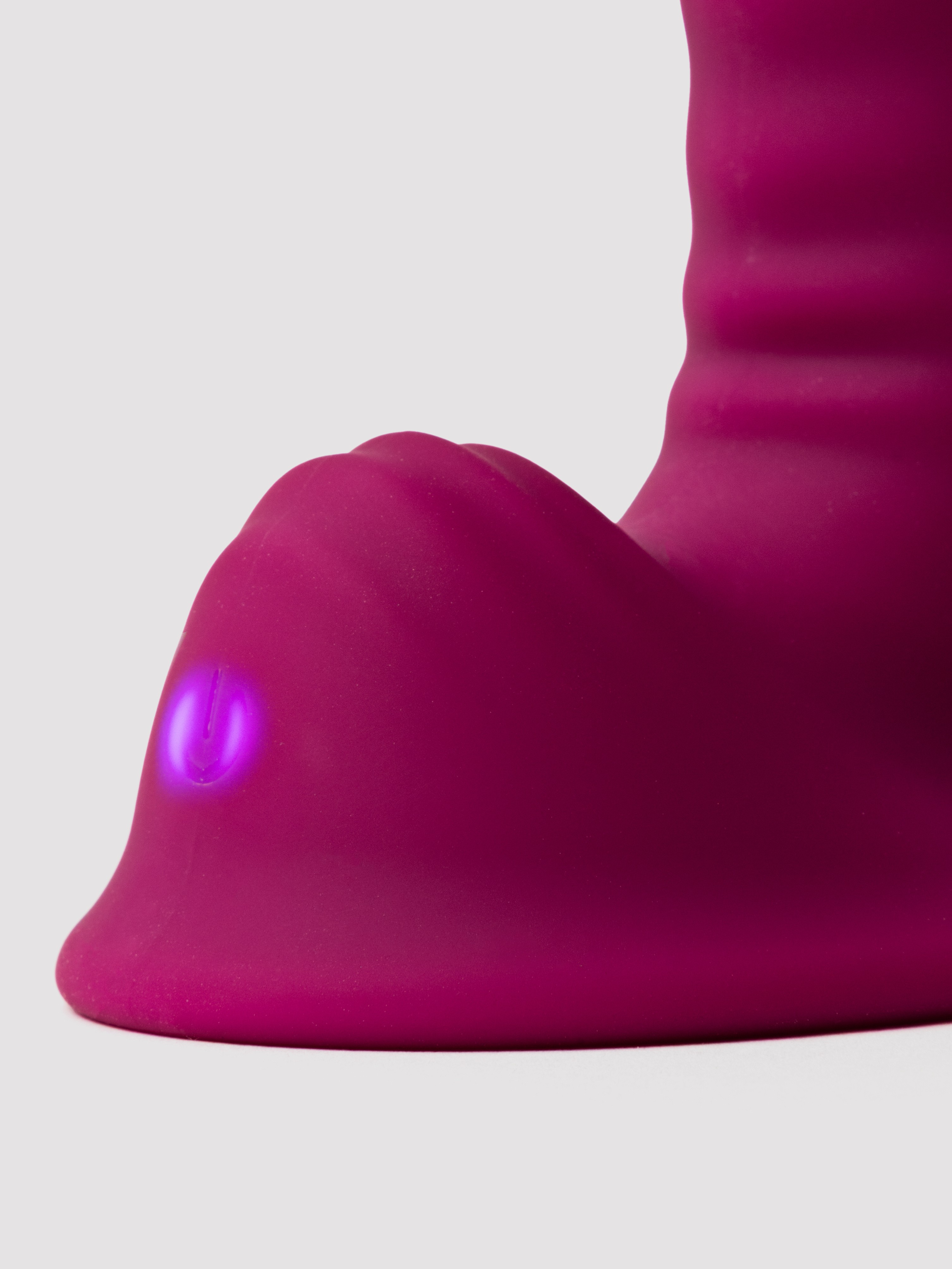 G-Ride Road Trip Rechargeable Girthy Grinding Dildo Vibrator, Purple, hi-res