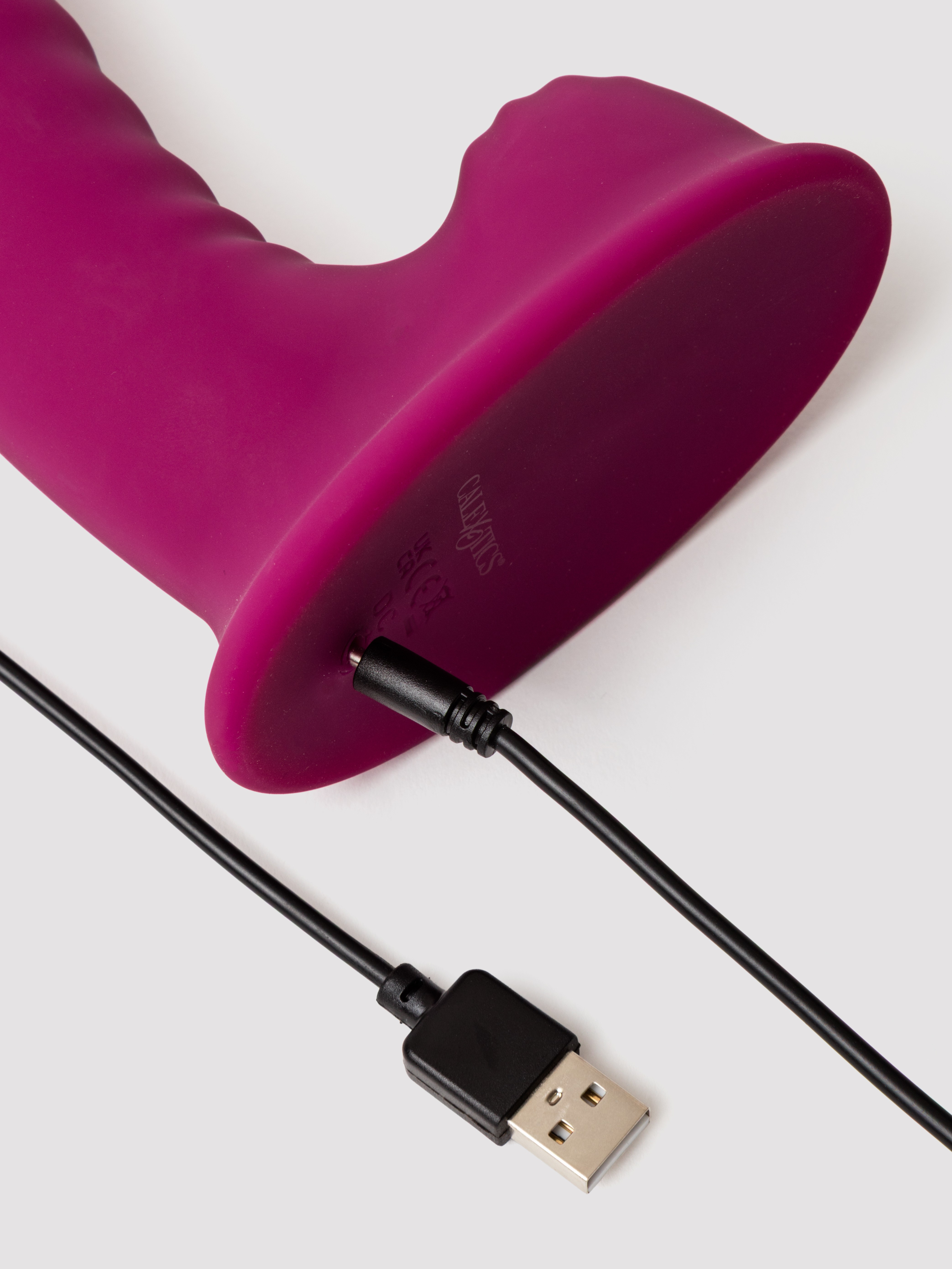 G-Ride Road Trip Rechargeable Girthy Grinding Dildo Vibrator, Purple, hi-res