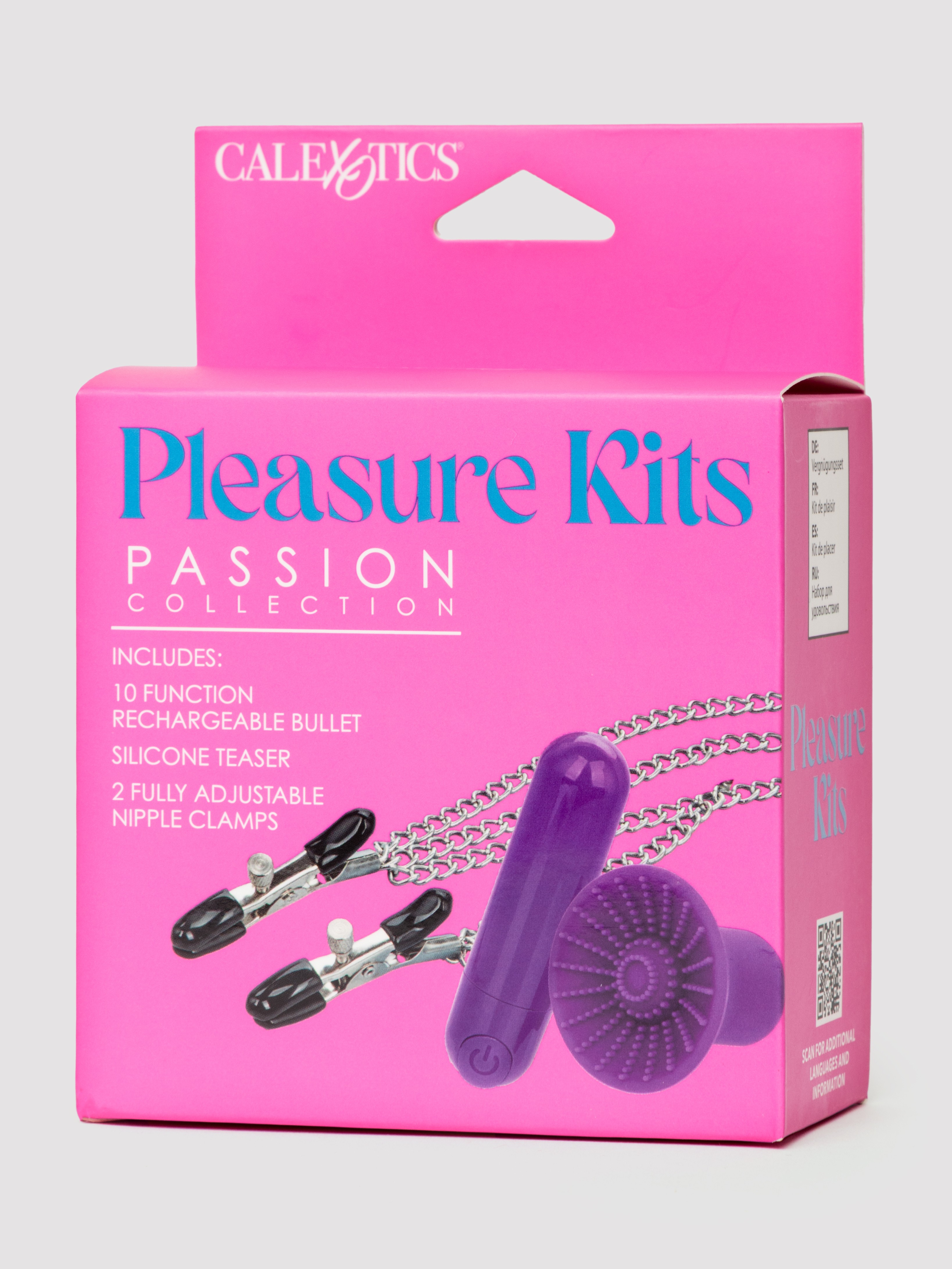 Pleasure Passion Nipple Play Collection (3 Piece), Purple, hi-res