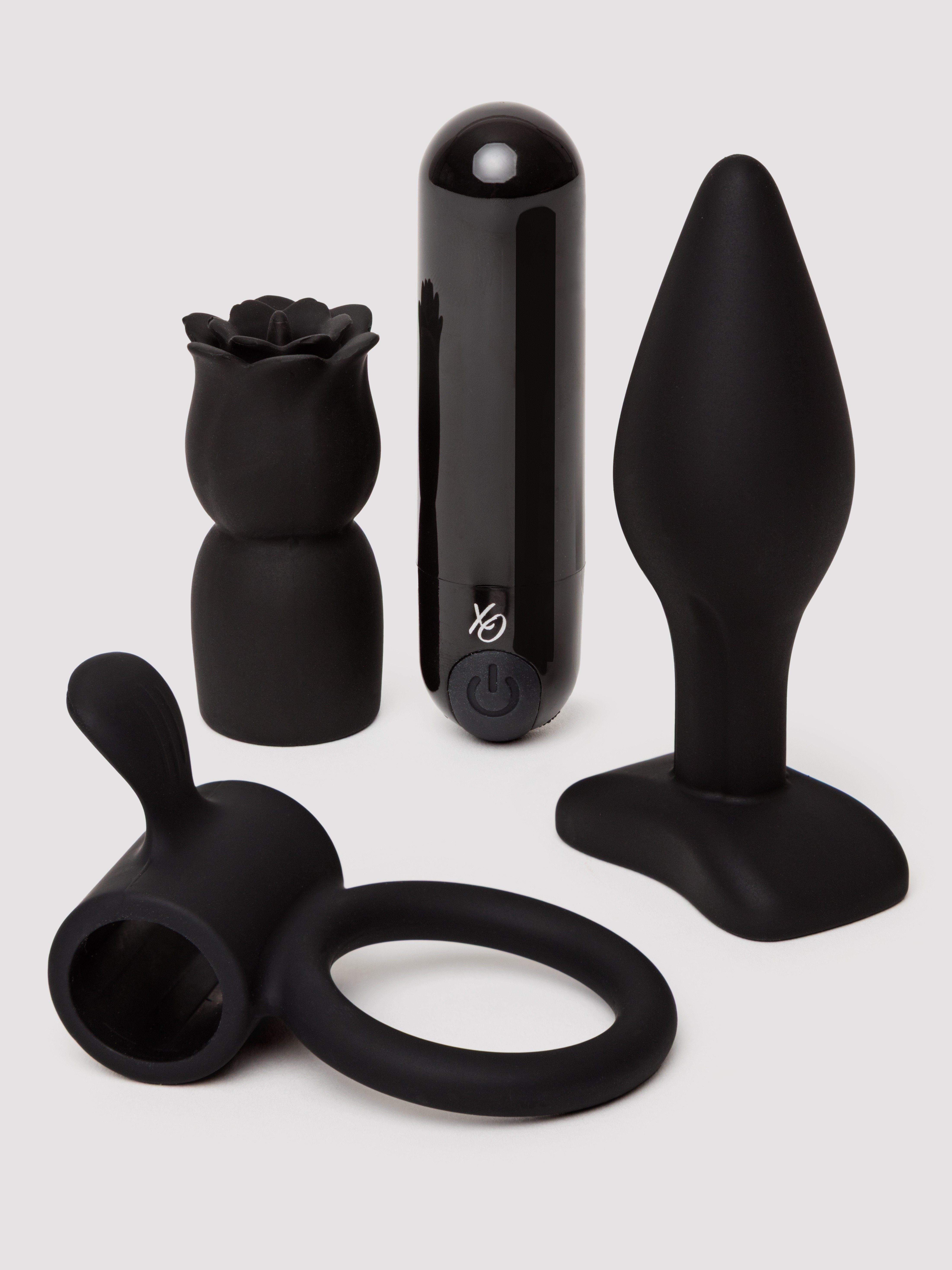 Jock Realistic Silicone Penis Enhancer with Ball Strap, Black, hi-res