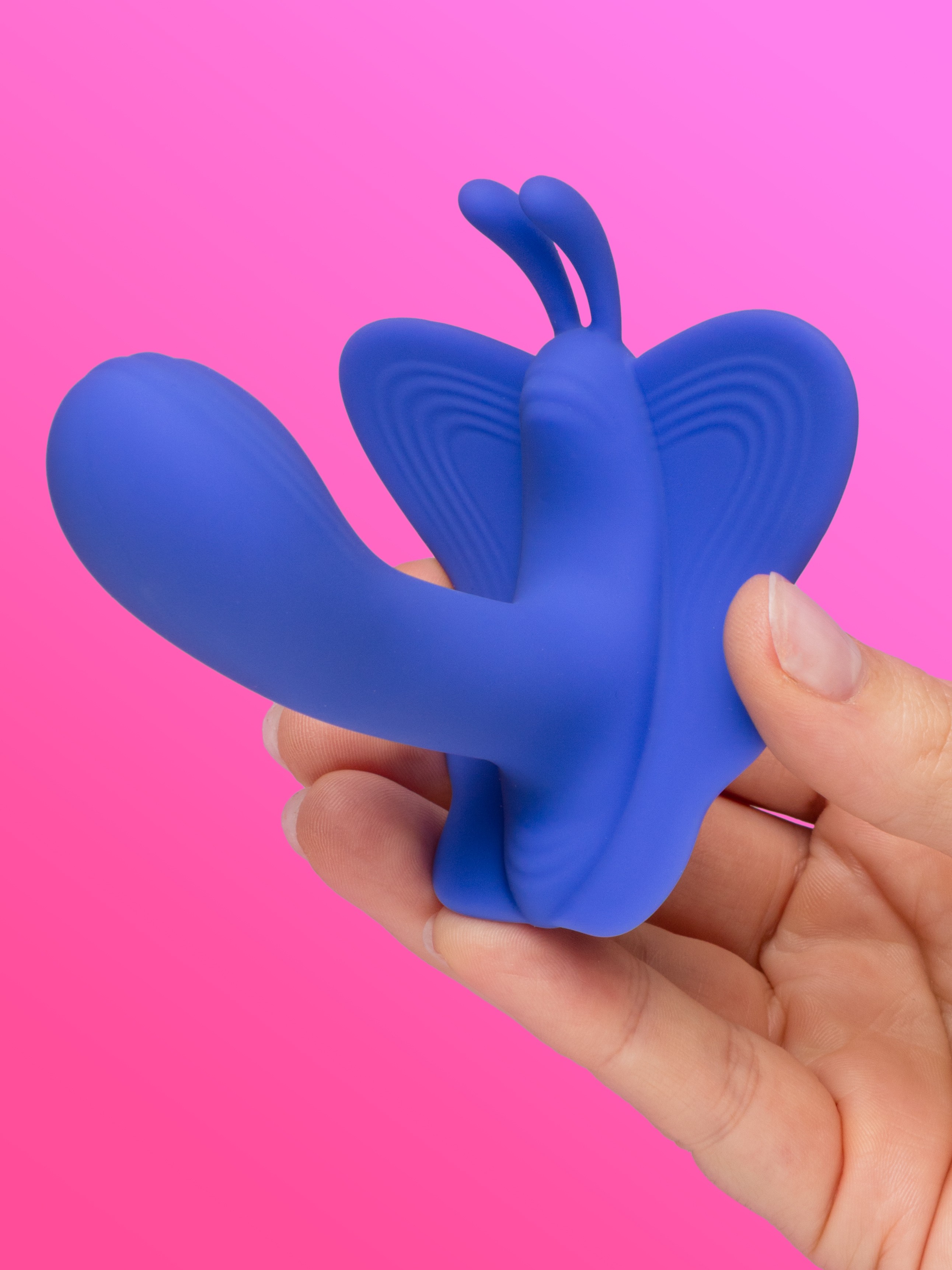 Connect Venus Butterfly App Controlled Wearable G-Spot Vibrator, Purple, hi-res