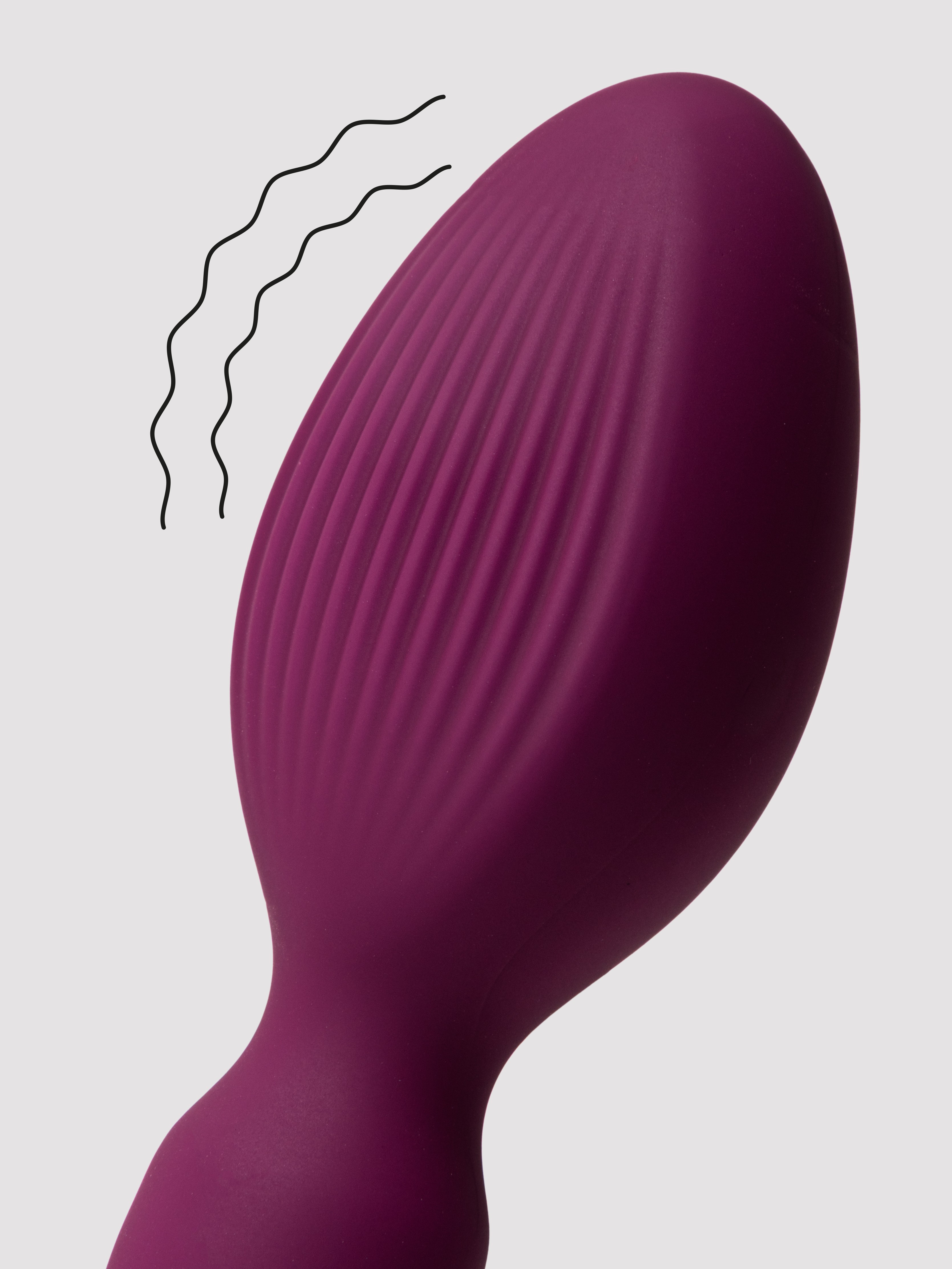 Rocks Off Aurora Purple Rechargeable Extra Powerful Wand Vibrator, Purple, hi-res