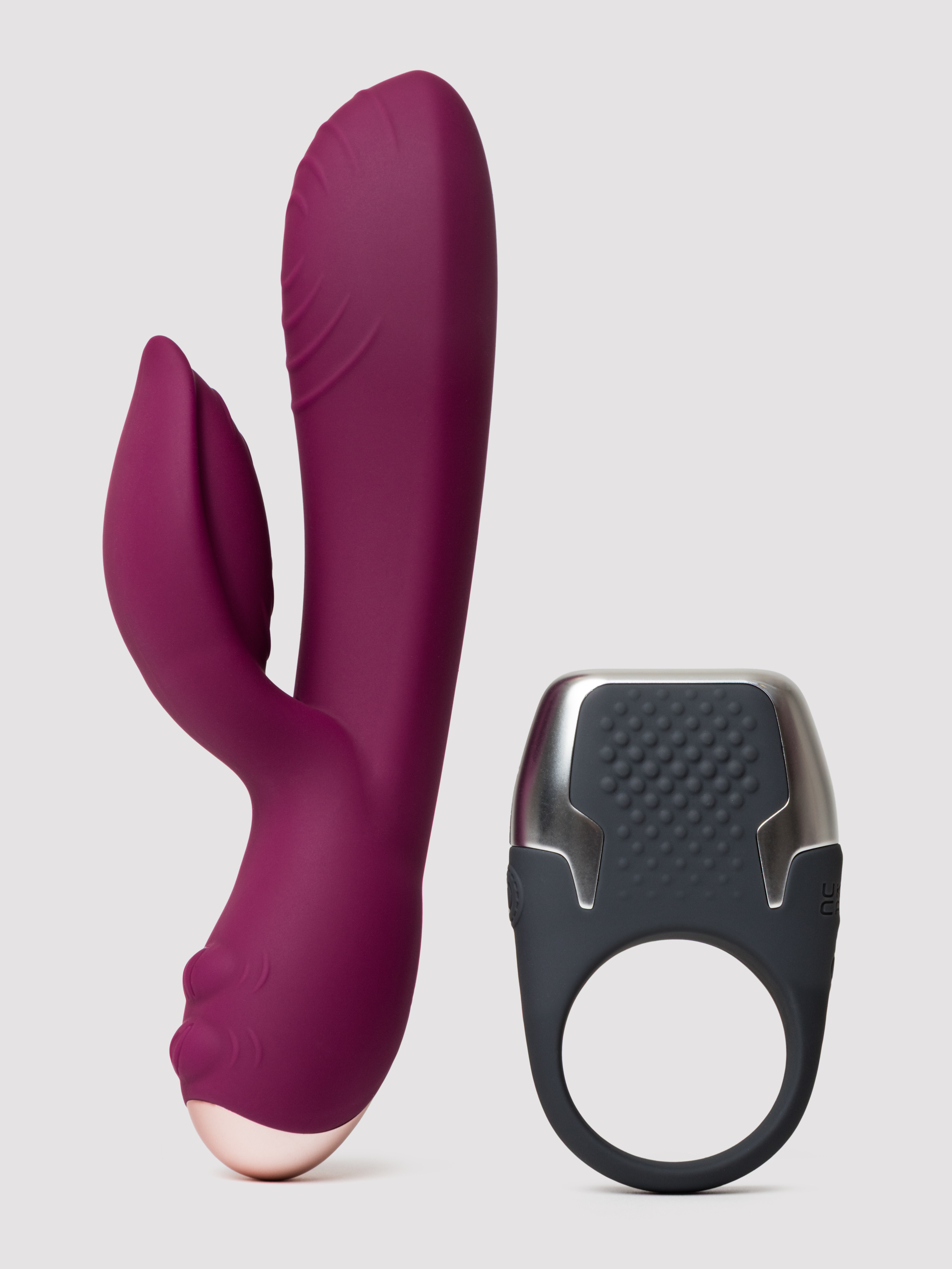 Rocks Off Lamour Rechargeable Couples Sex Toys Kit, Purple, hi-res