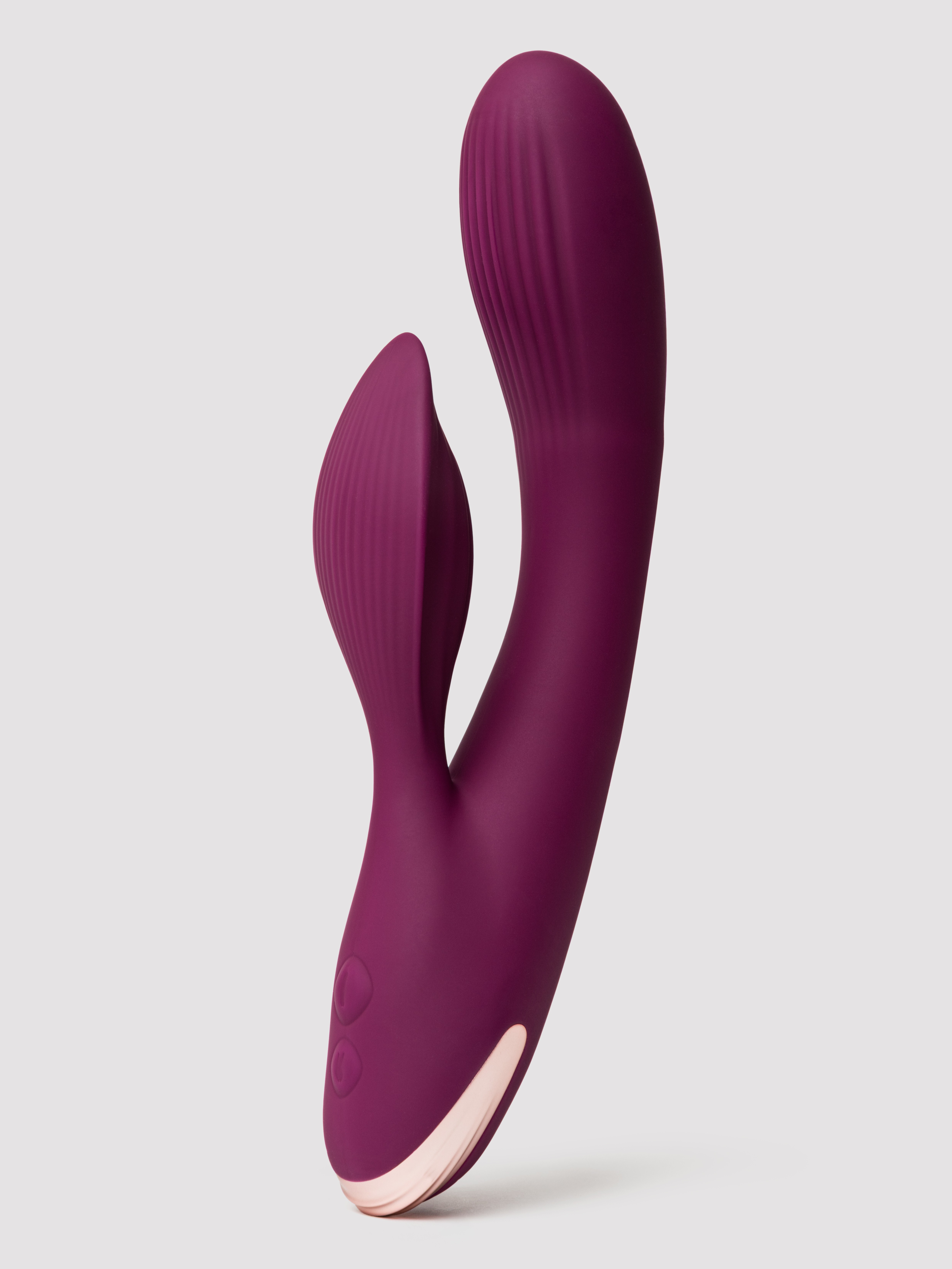 Rocks Off Lyanna Rechargeable Extra Powerful Rabbit Vibrator, Purple, hi-res