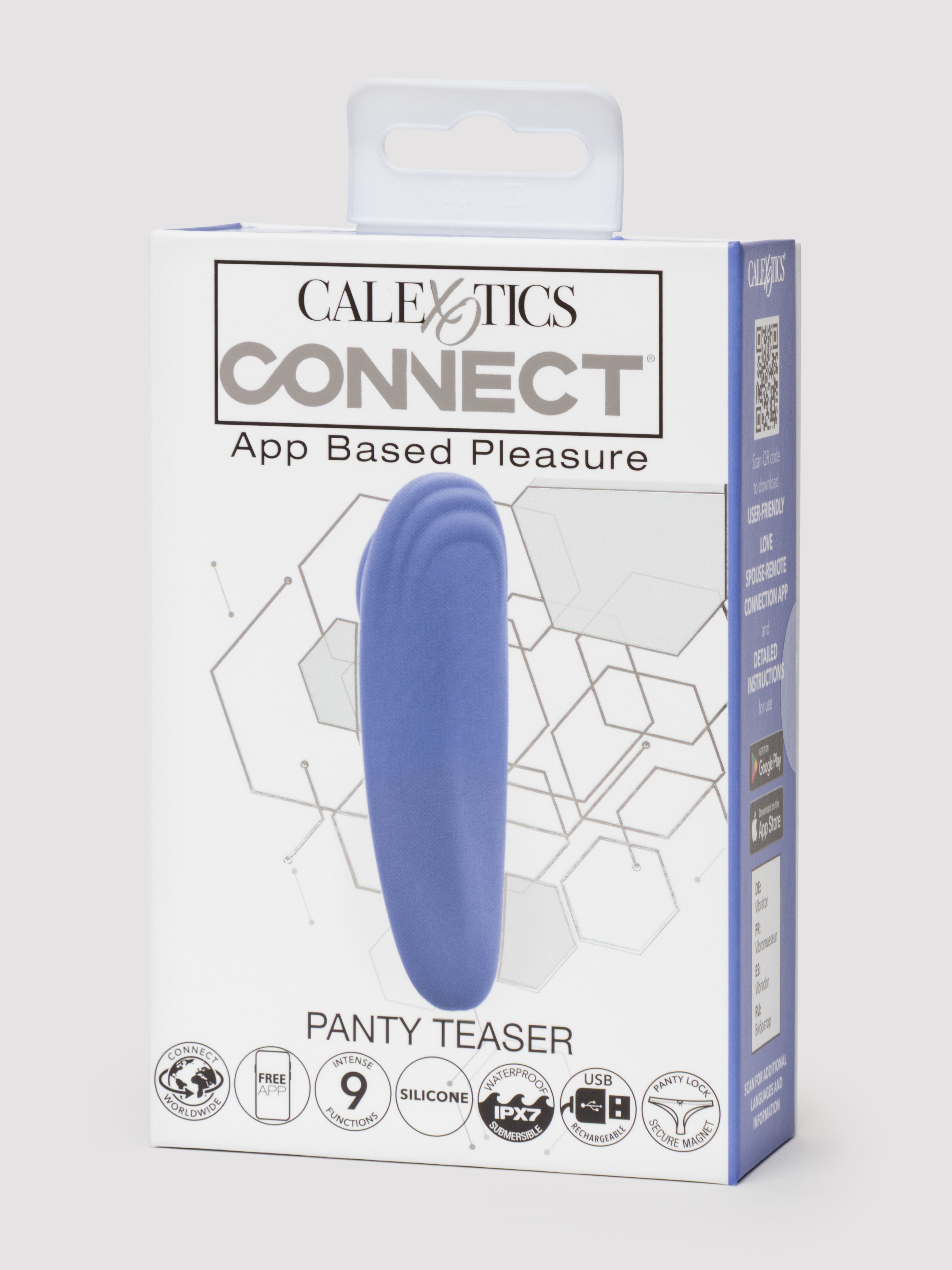Connect App Controlled Panty Teaser, Black, hi-res