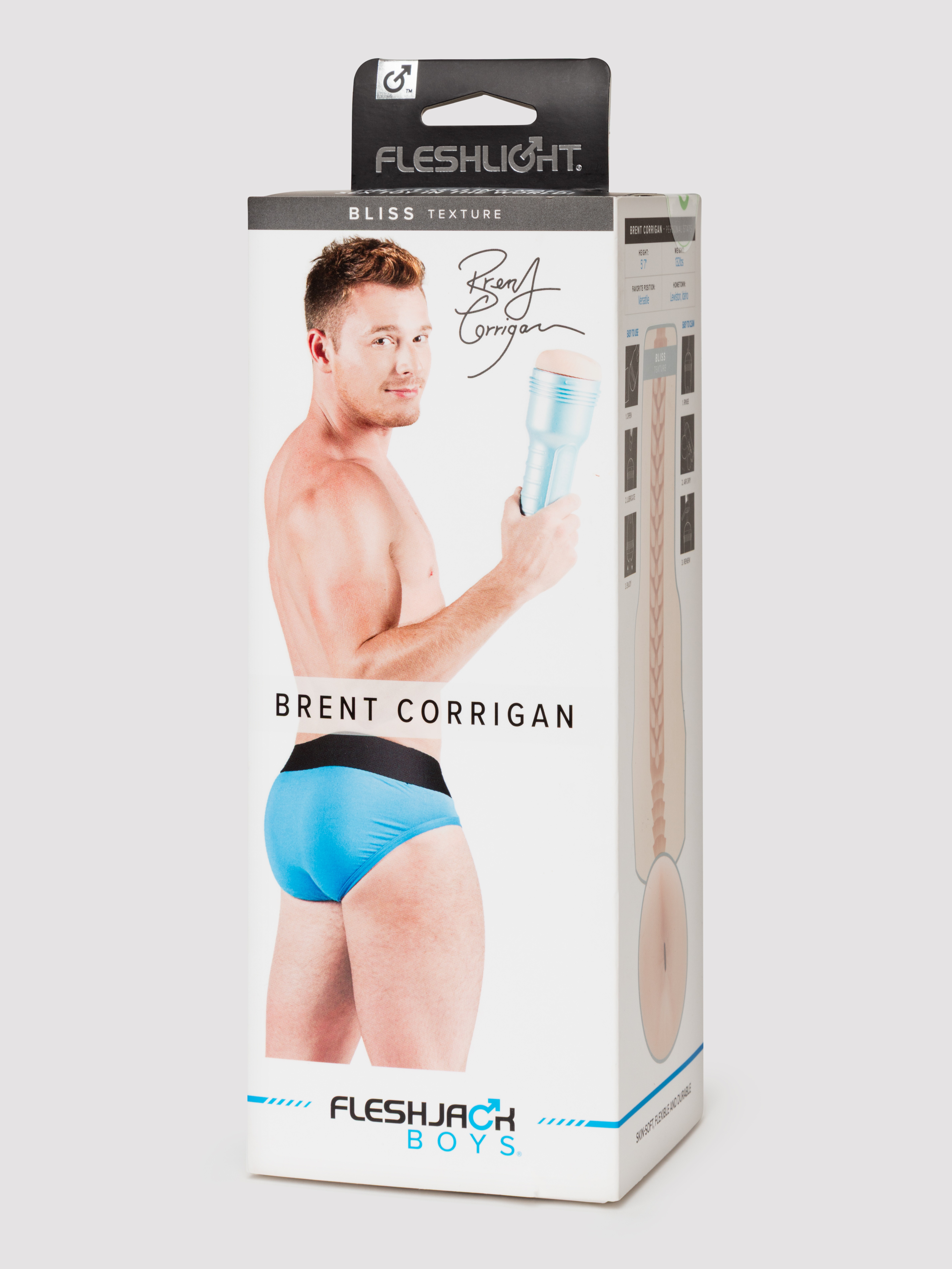 Fleshjack Boys Brent Corrigan Bliss Signature Butt, Flesh Tan, hi-res